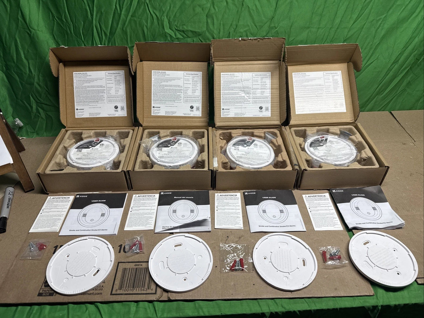 Kidde Smoke & CO Detector, 10-Year Battery, LED Warning Indicators 30CUD10. 2025