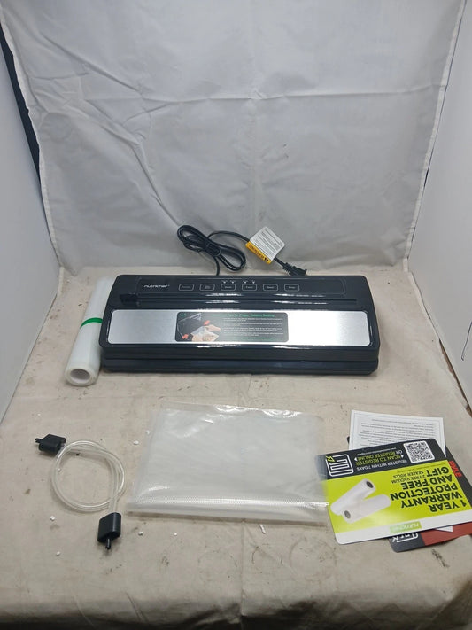 NutriChef Vacuum Sealer | Automatic Vacuum Air Sealing System For Food Preser...