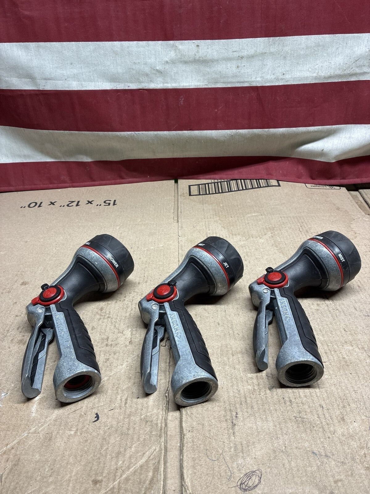 3-PK Husky PRO Rear Trigger Multi-Pattern Nozzle