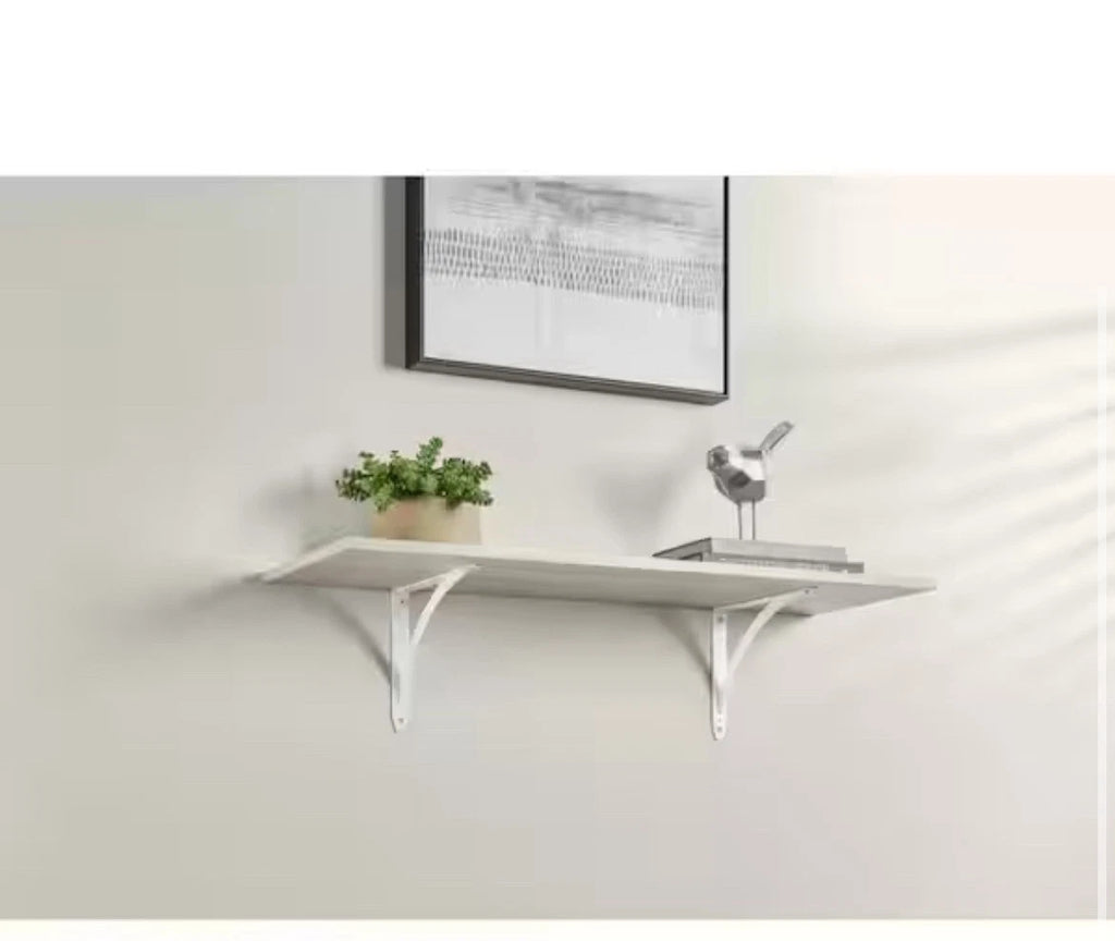 10-PACK Everbilt 10" White Cove Arch Decorative Shelf Brackets NEW