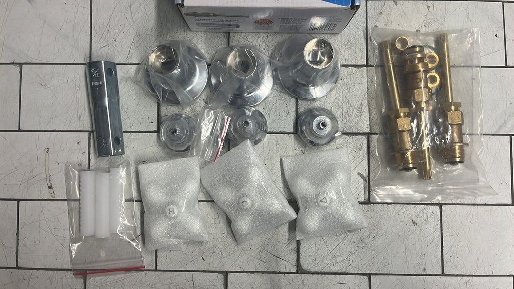Danco 39696 Tub & Shower Remodeling Rebuild Kit for Price Pfister 3 HandleChrom3