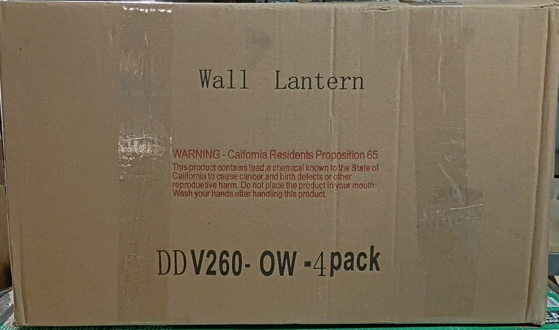 4Pk Wall Lamps Barn Farmhouse Gooseneck Wall Mount - Bronze - Open Box