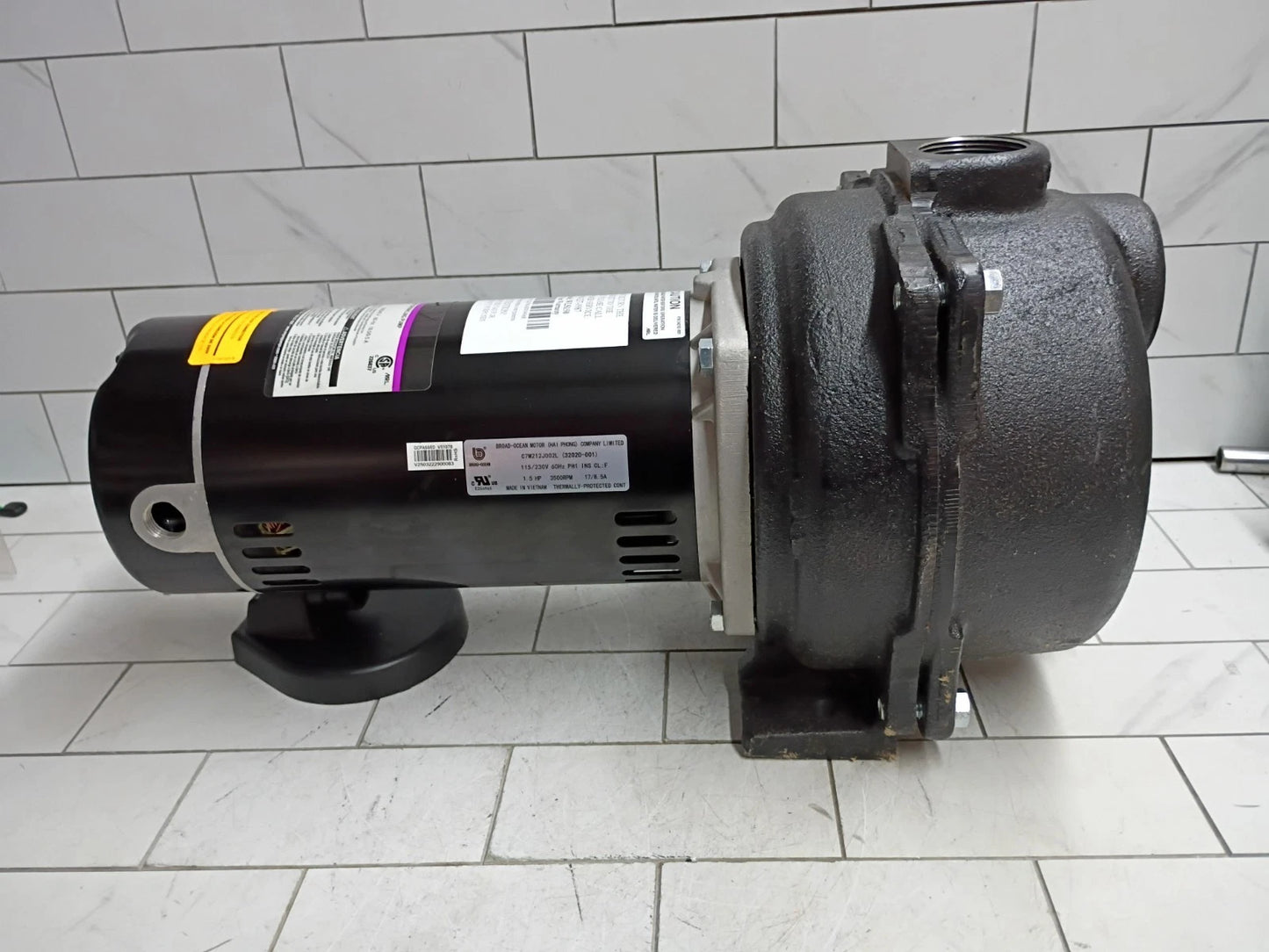 Wayne WLS150 1-1/2HP 230V Cast iron Lawn Irrigation Sprinkler pump New Open Box