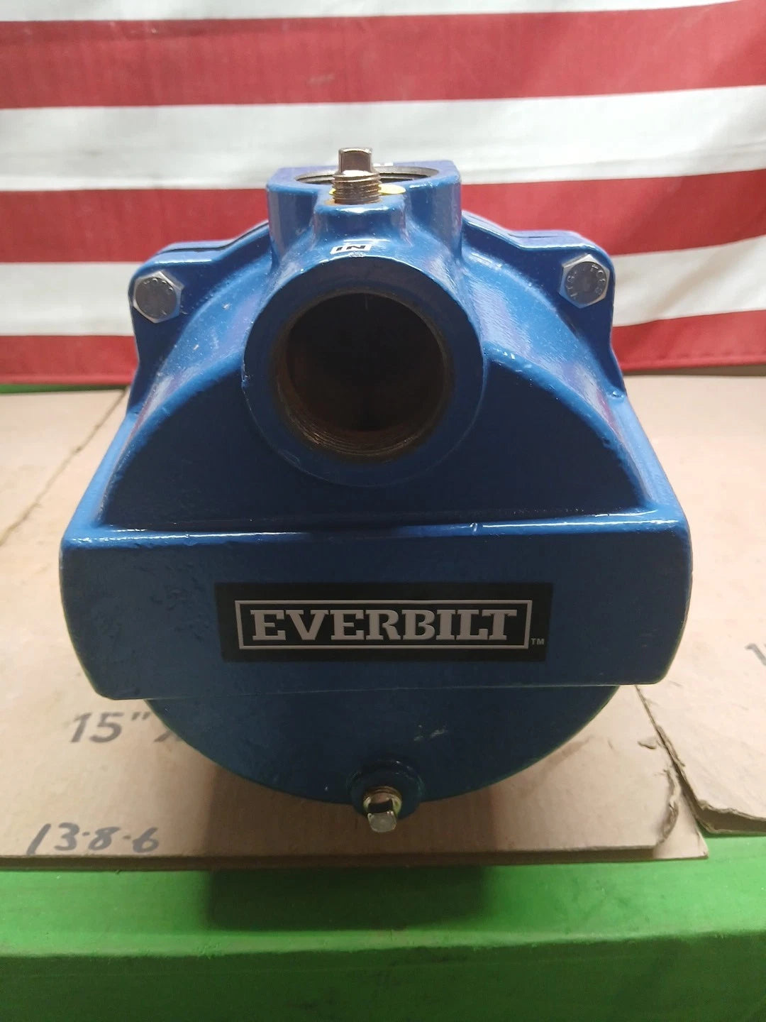 Everbilt 2HP Professional Irrigation Pump Iron 115/230 Dual Voltage FOR PARTS