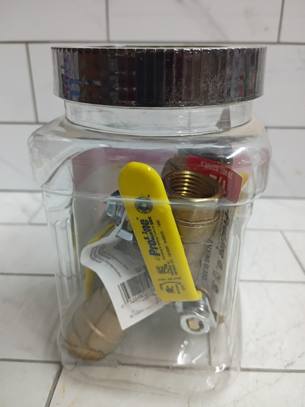 ProLine 1/2" Brass FPT Full Port Ball Valve Lead Free (5-Pack) 107-813J5 New
