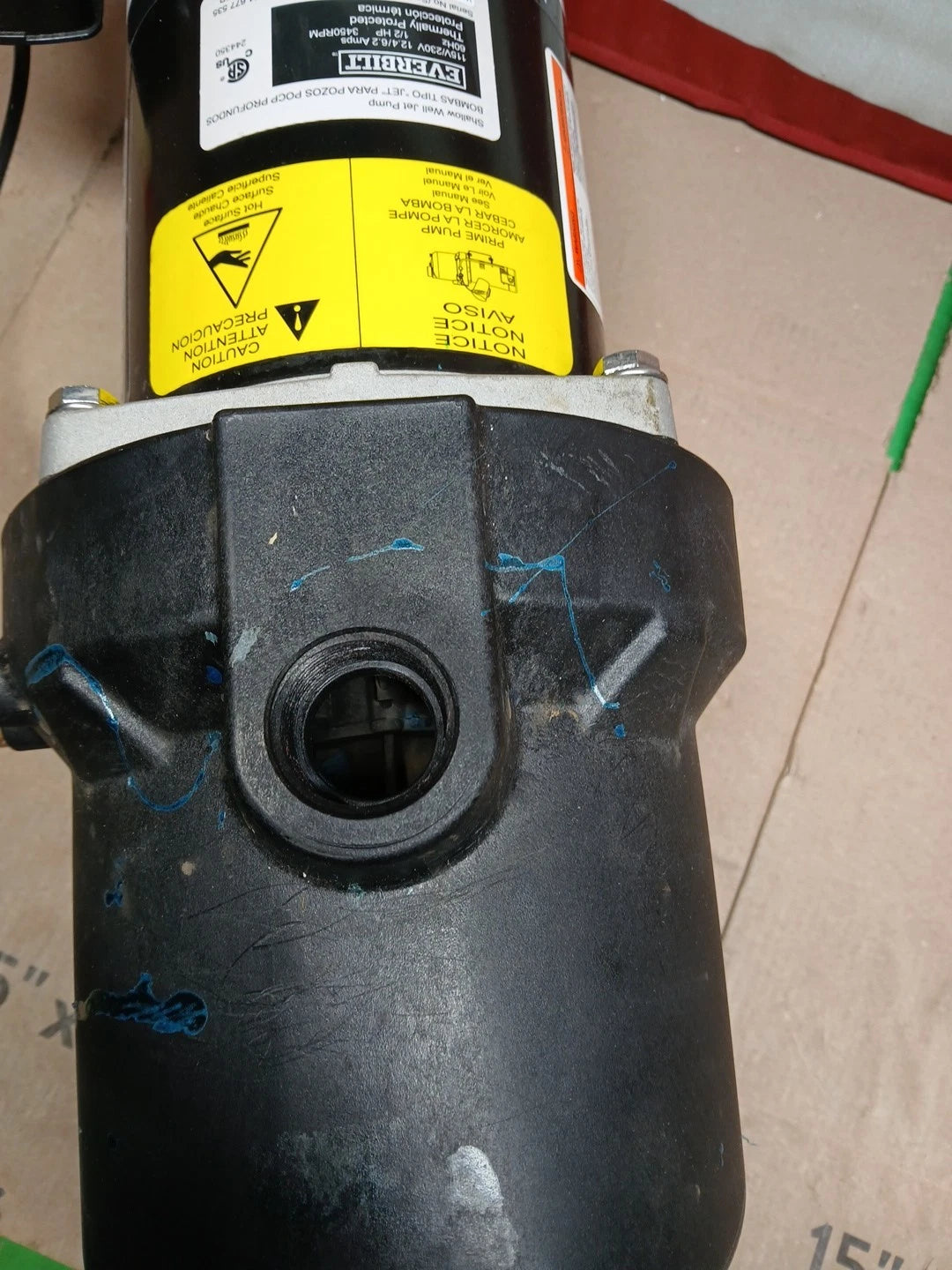 Everbilt 1/2 HP Shallow Well Jet Pump 1011677535