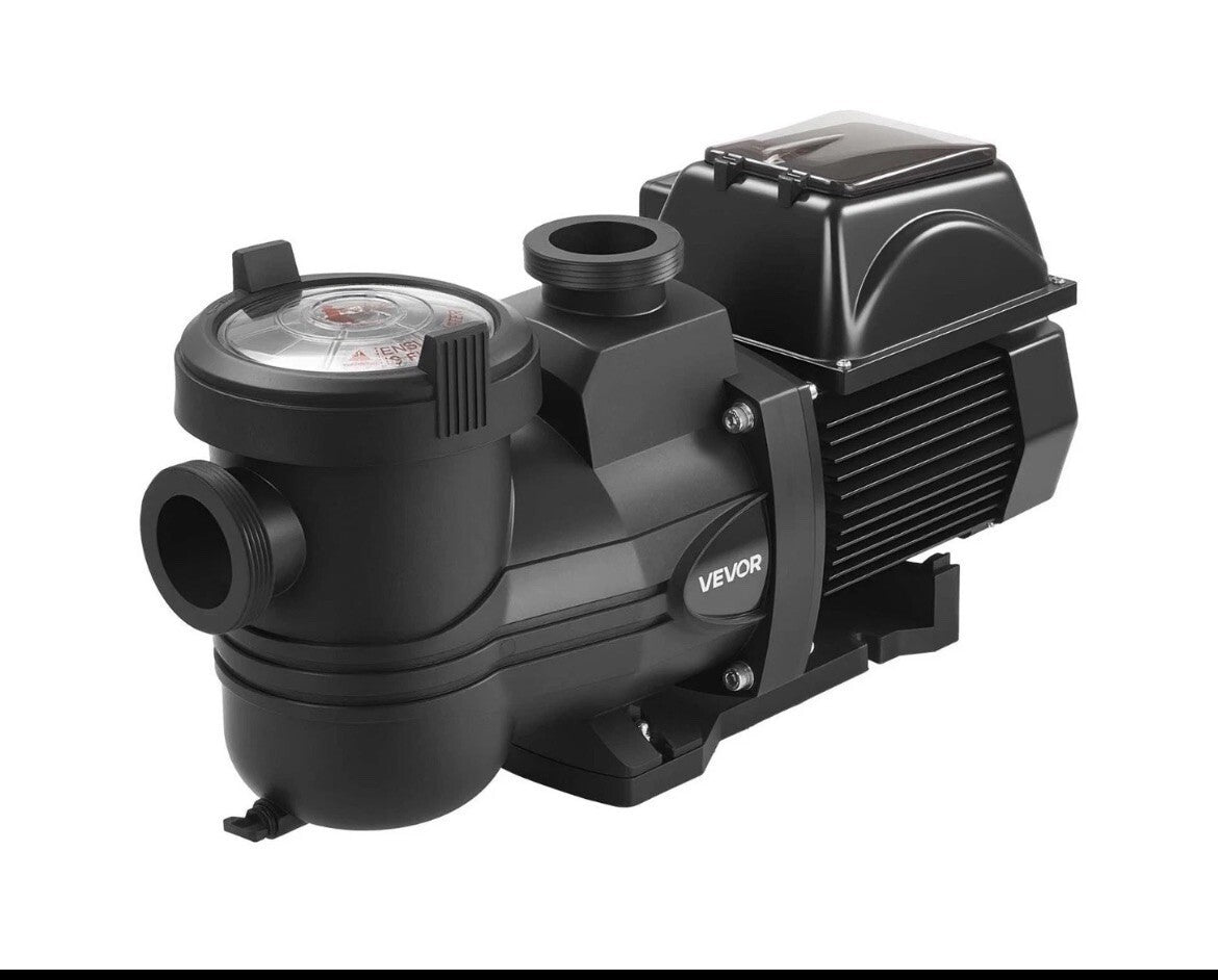 VEVOR Variable Speed Pool Pump 2 HP 220V 145 GPM In/Above Swimming Pool Pump