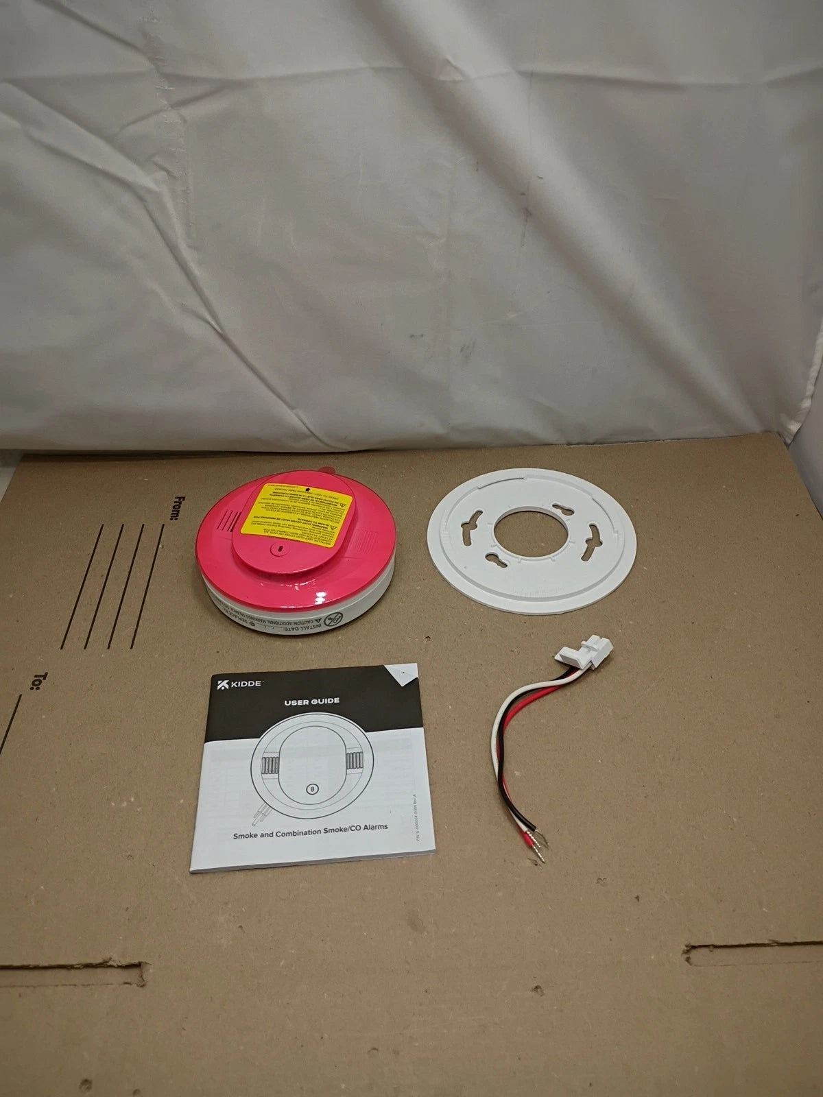 Kidde 20SAR Detect Inter Connected Hardwired w/Battery Back-up Smoke Alarm