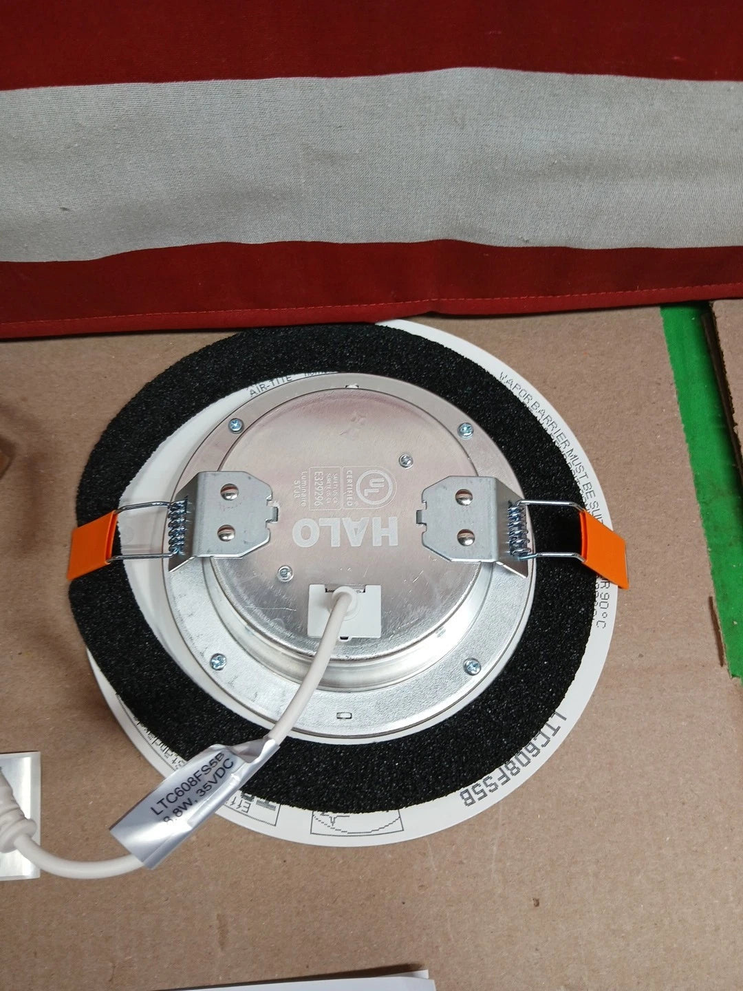 HALO LT 6-Inch Canless Indoor/Outdoor LED Downlight with Selectable Color