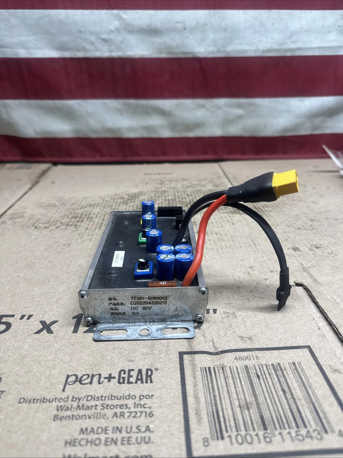 Ryobi Drive Wheel Motor Controller Z30Li 80v Zero Turn Mower 77361-G100002