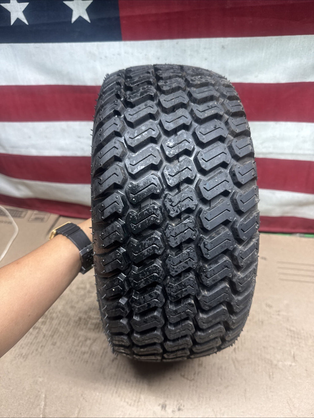 Rear Wheel And Tire For Ryobi Z30Li 80V  Zero Turn Lawn Mower