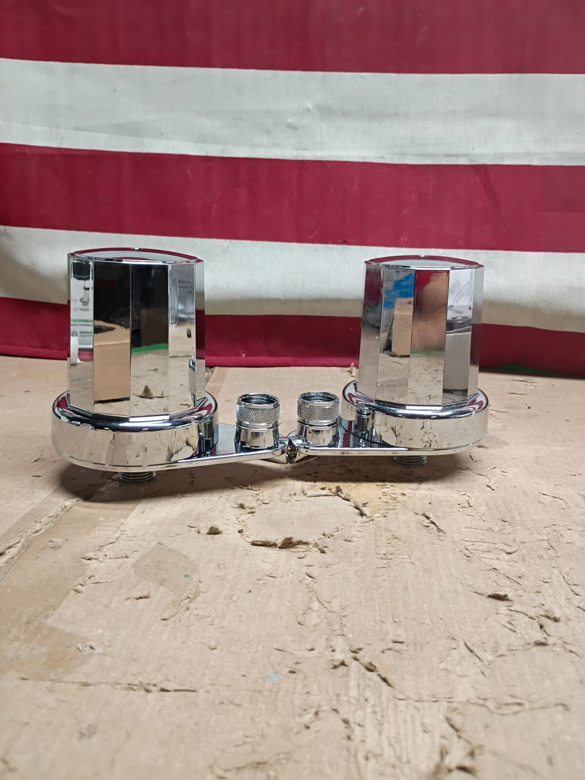 2pk GE Shower Filtration System Filter Included Chrome 1/2" GXSM01TBL Open Box