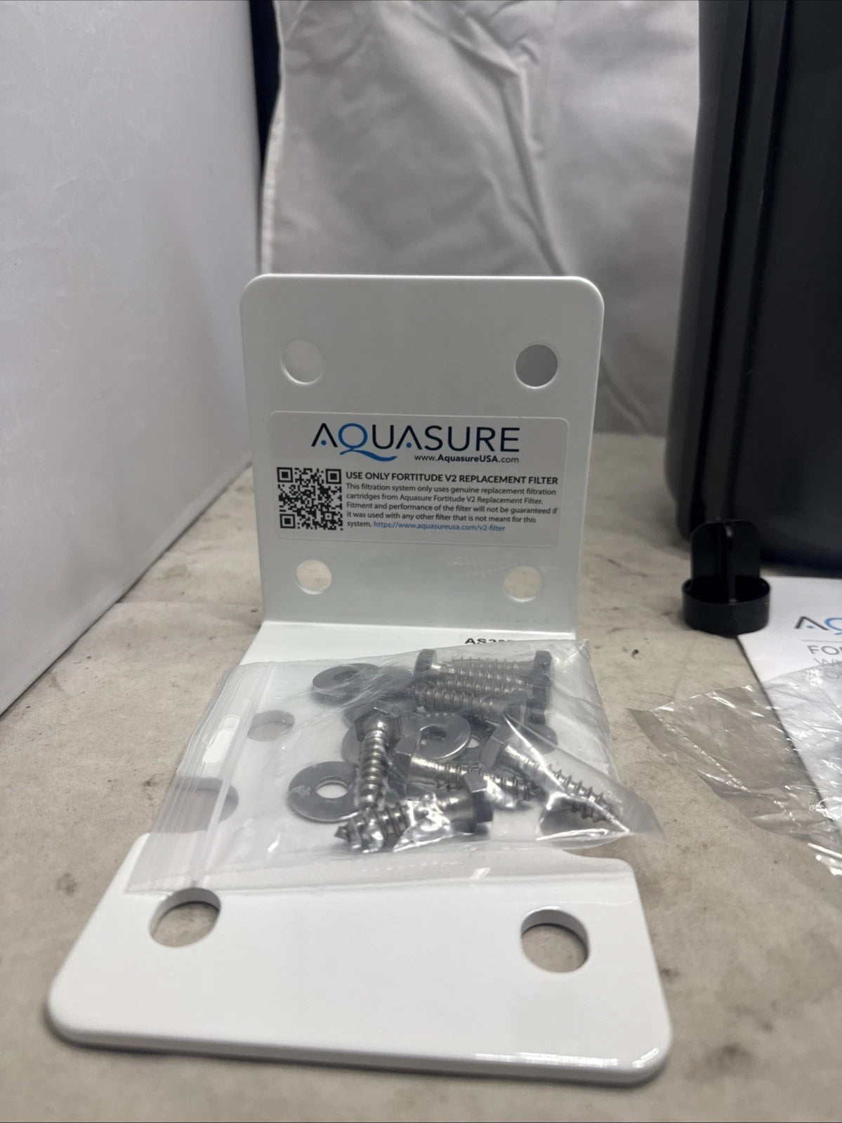 Aquasure Fortitude 10” Whole House Water Filter/ Aquatrol Electronic Valve Meter