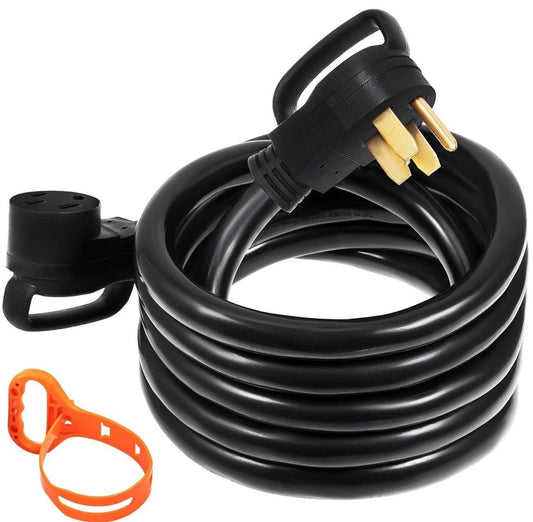 VEVOR 25 FT 50Amp RV Extension Cord NEMA N14-50P to N14-50R, 125 / 250V Heavy D.