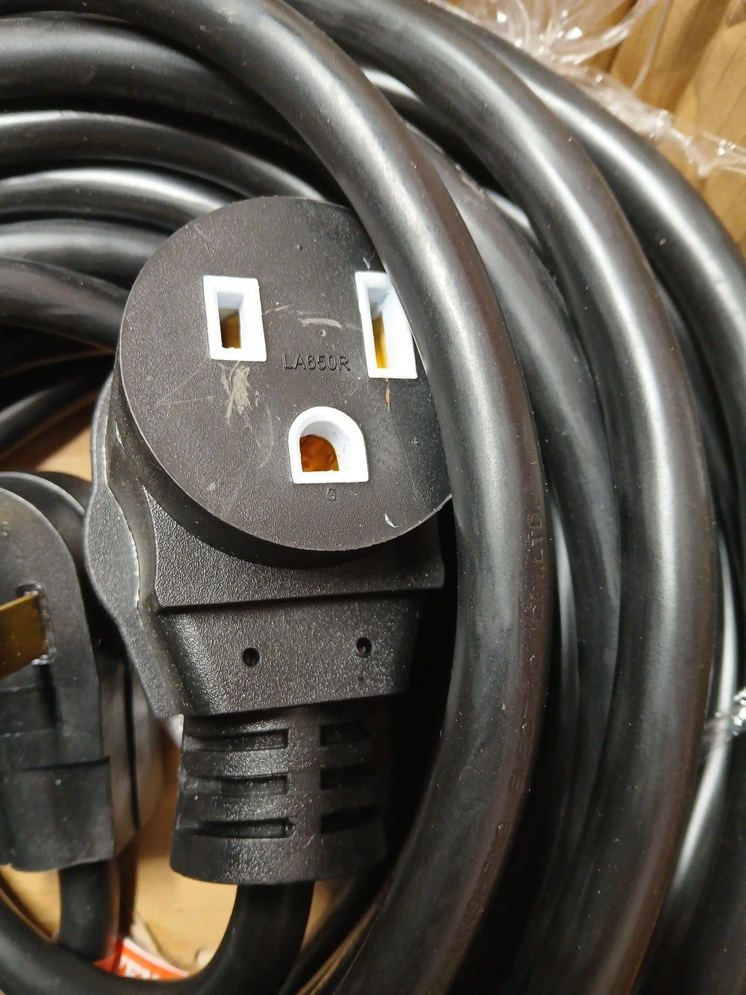 VEVOR 50Ft 50 Amp RV Extension Cord Durable Premium Power Cord RV 26.5mm Wire