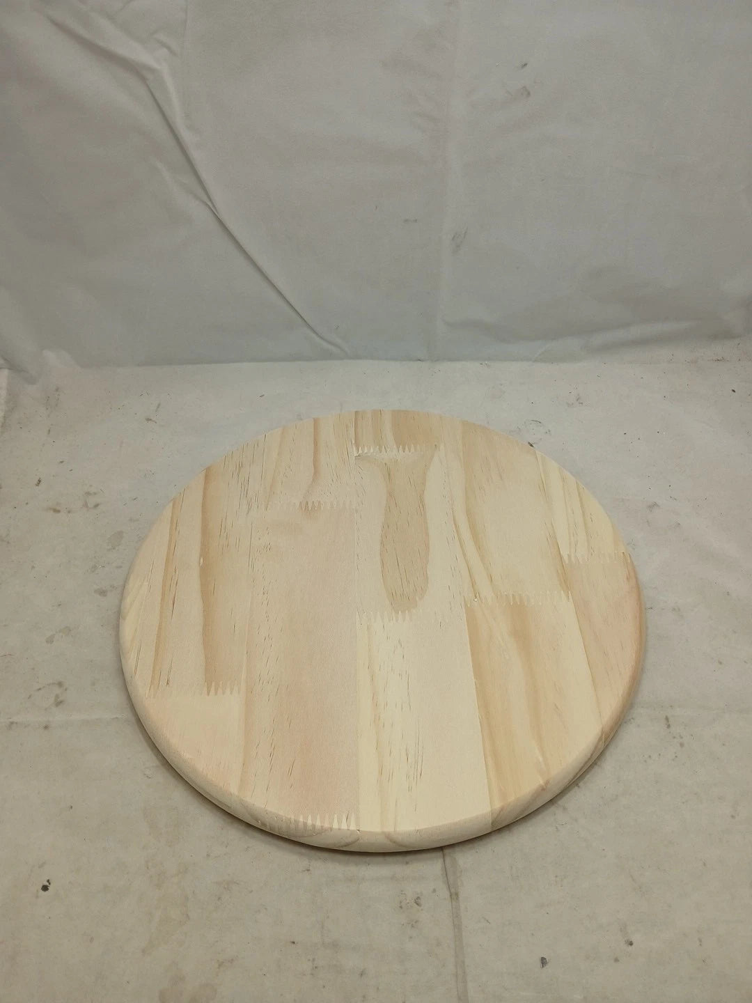 Set Of 5 Team Yaya Pine Wood Circles 12' Diameter 1' Thickness