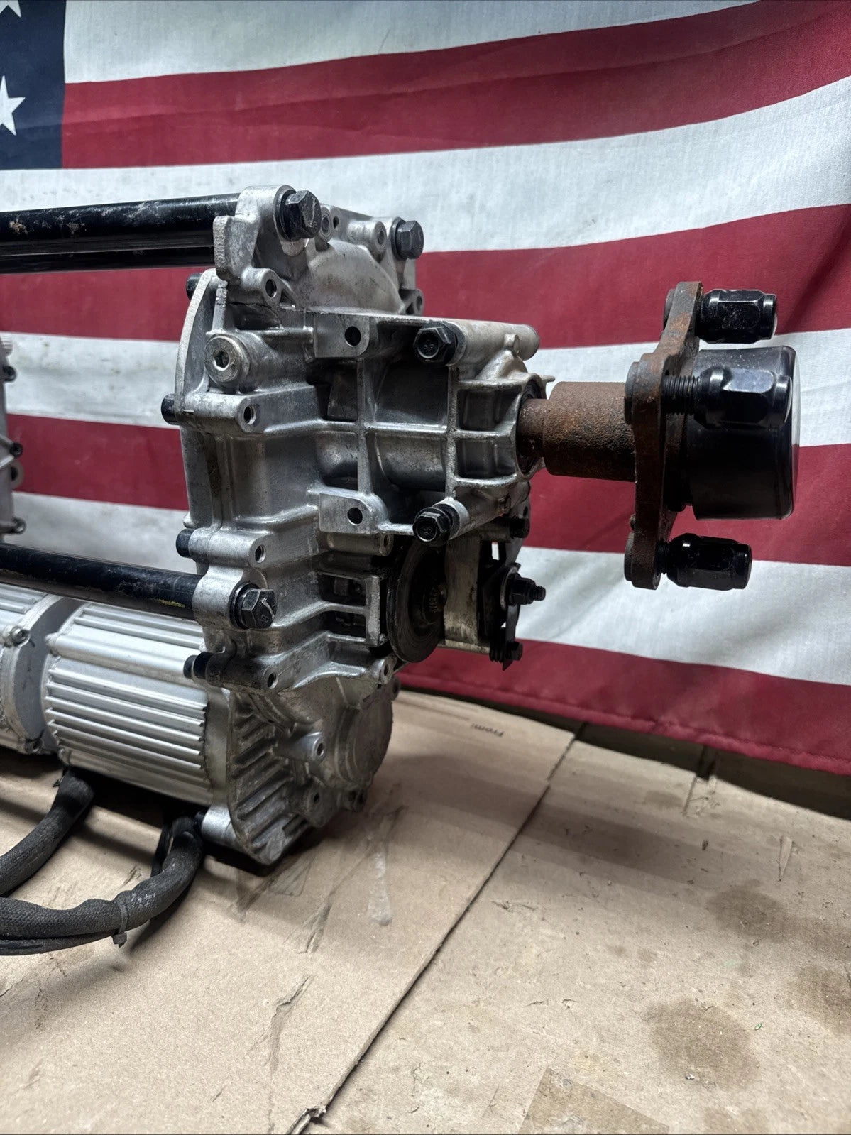 Complete Drive Motor & Transaxle Assembly Ryobi 30" Z30Li 80v Zero Turn Mower