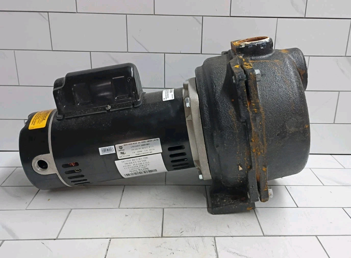 Wayne WLS200 2HP Permanent Lawn Sprinkler Pump FOR Parts Only