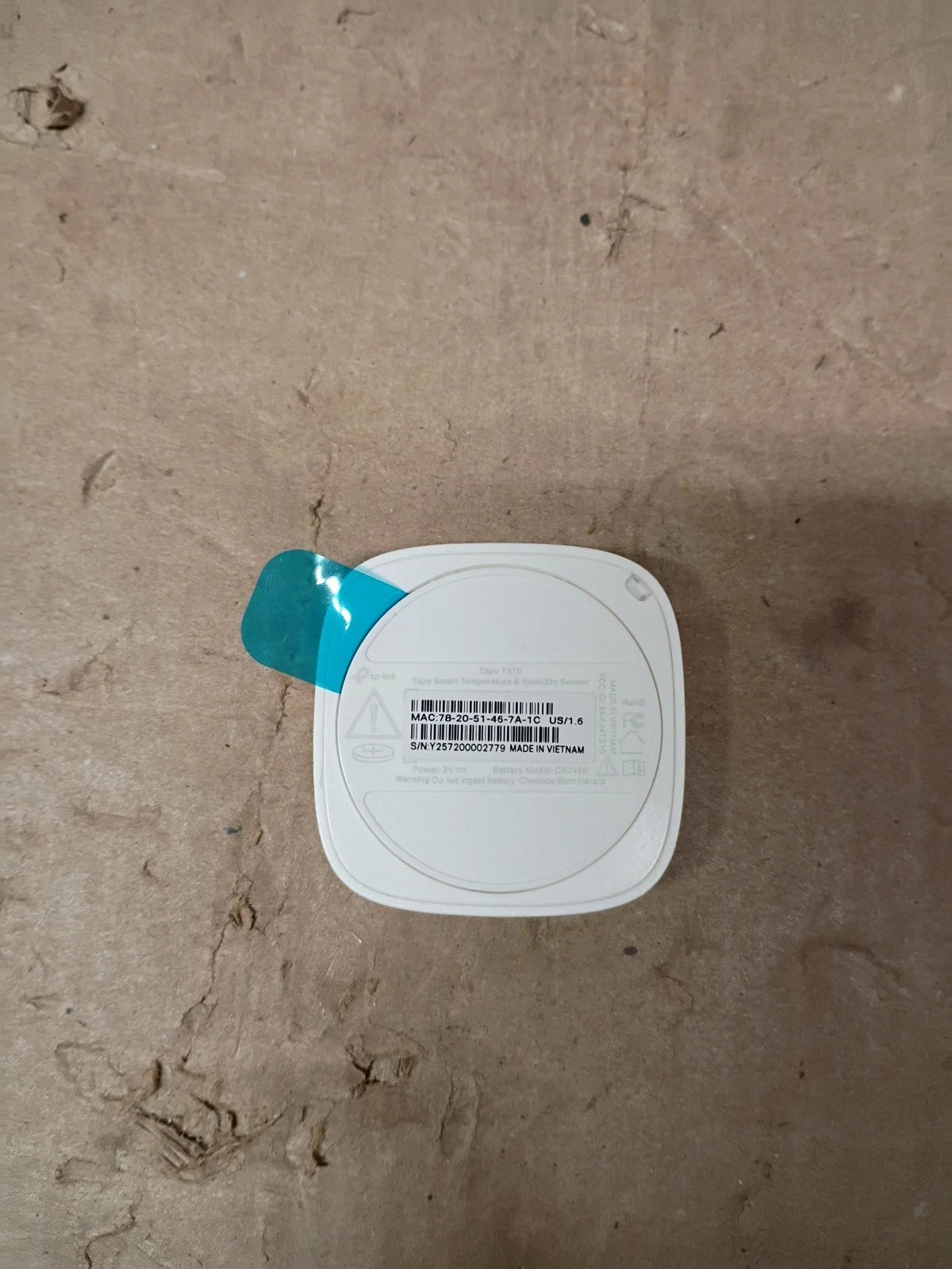 TAPO T310 Smart Temperature & Humidity Sensors Open Box TAPO HUB REQUIRED