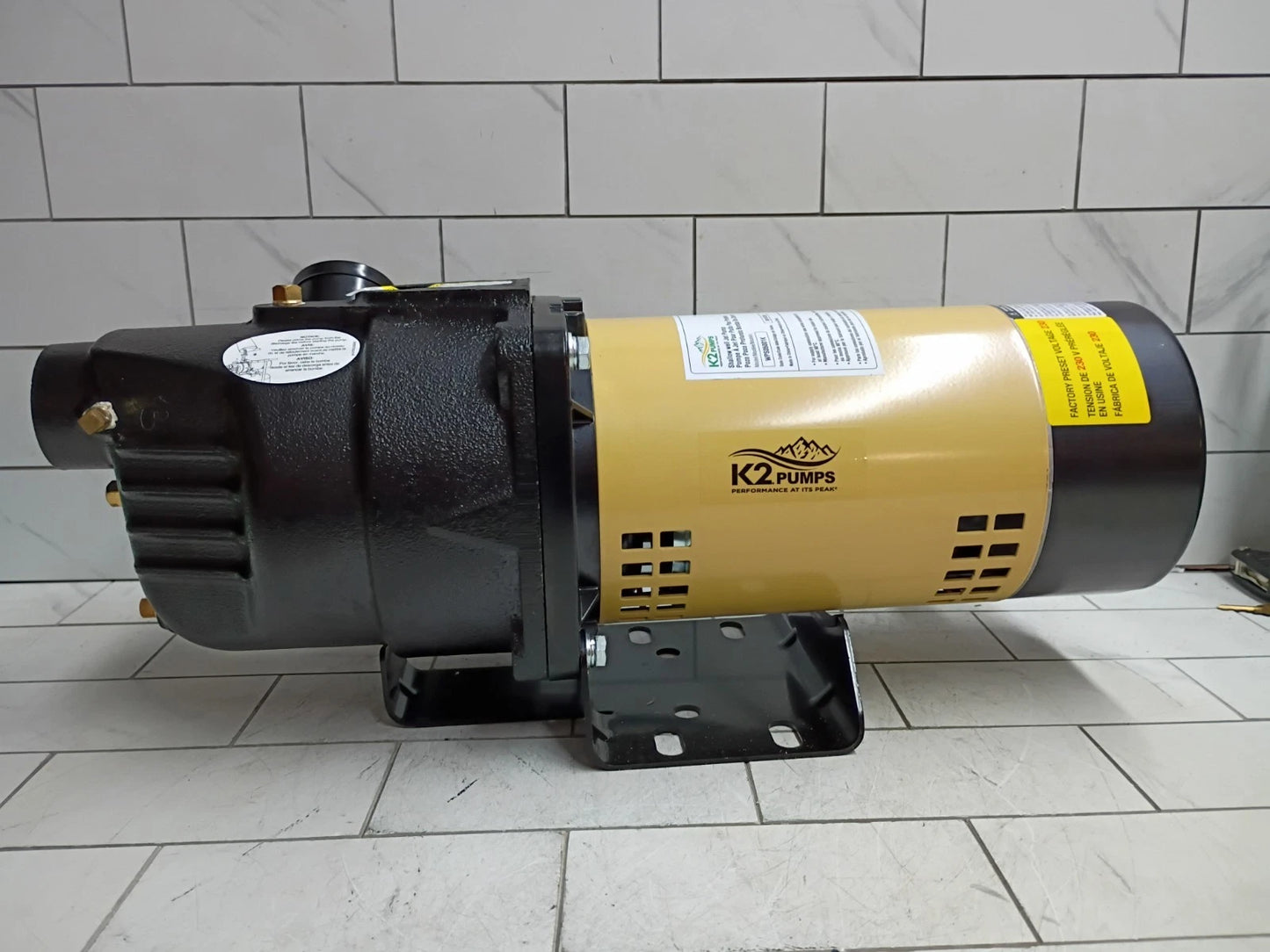 K2 PUMPS WPS05001K 1/2 HP Cast Iron Shallow Well Jet Pump NEW OPEN BOX