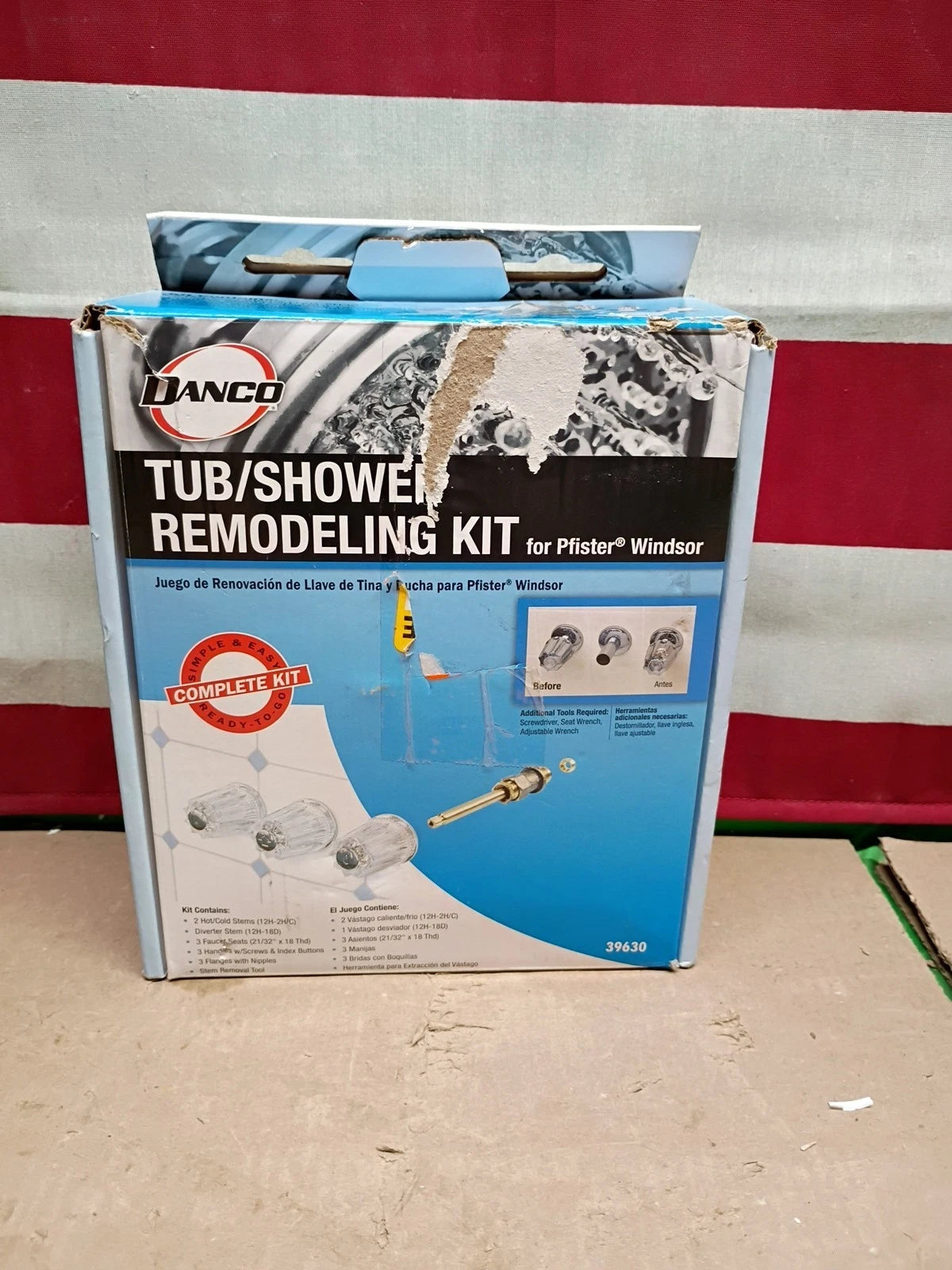 Danco Tub/Shower Remodeling Kit for Pfister Windsor - 39630, New In OB