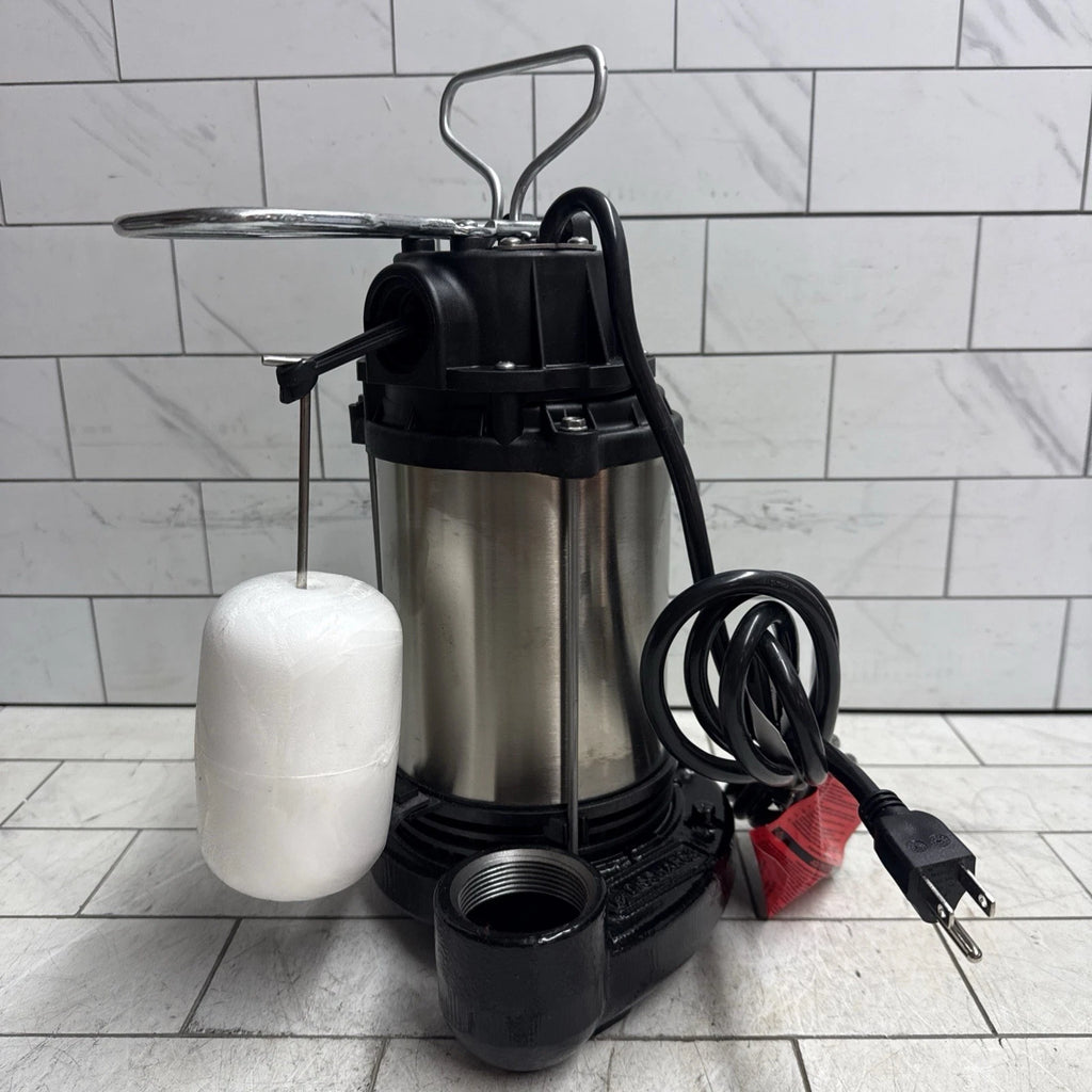 Wayne CDU1000 - 1HP Submersible Sump Pump Stainless Steel & Cast Iron 6100GPH