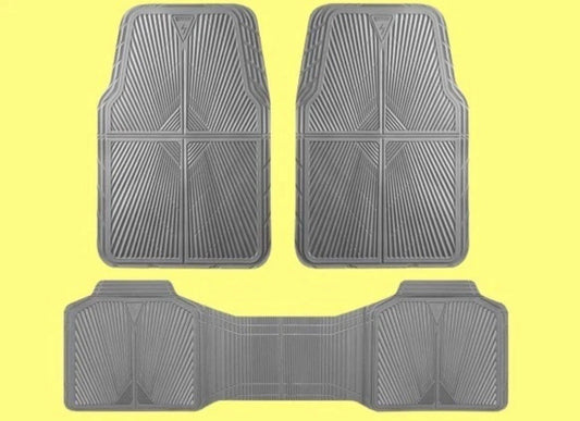 Rubber Car Floor Mats All Weather Waterproof for Cars Trucks SUV #4214 AMZ36