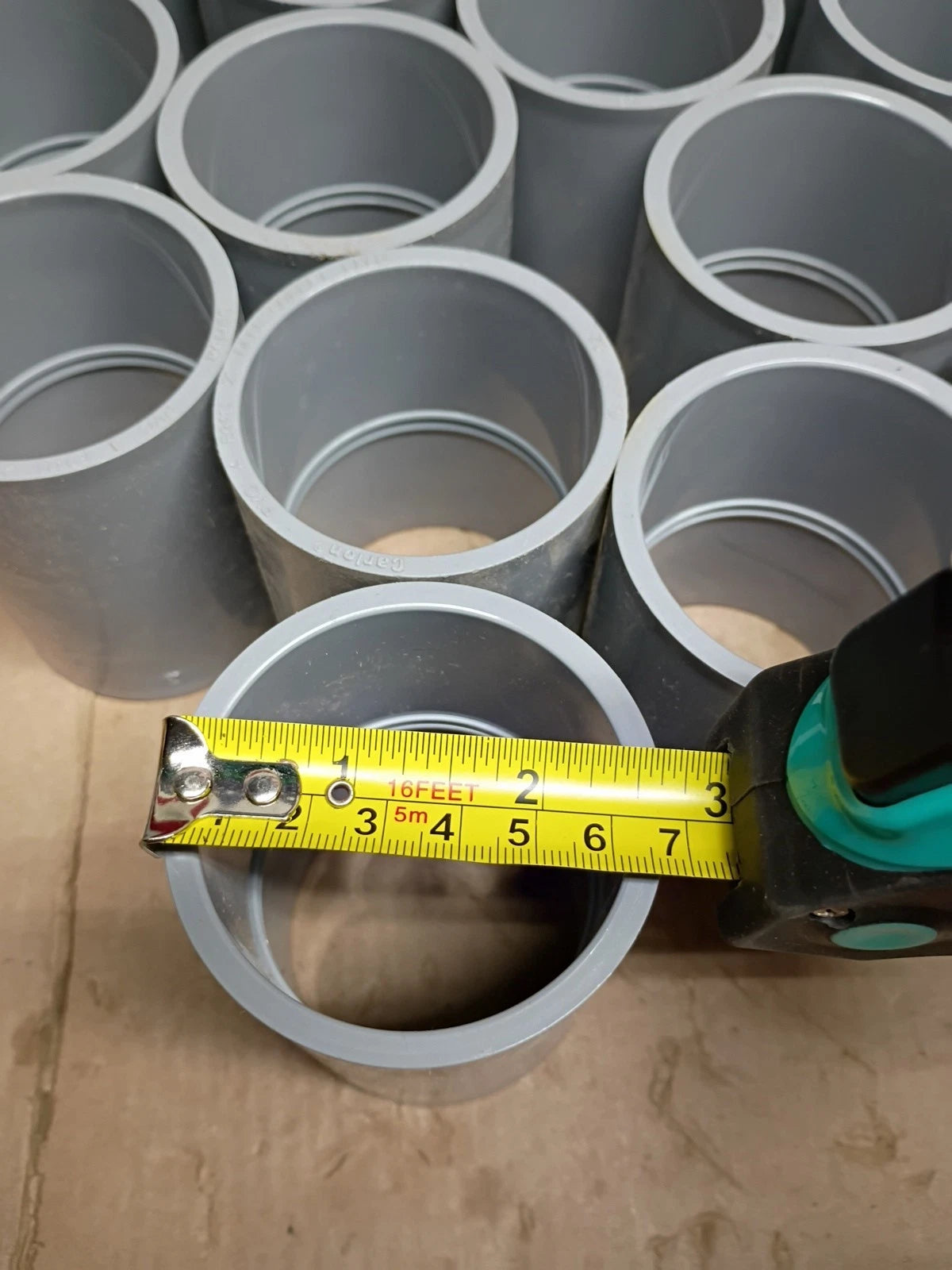 Lot Of 22 Carlon E941J 2" PVC Coupling Gray Deep Socket CPLG