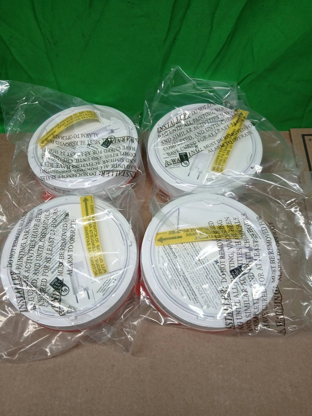 Kidde Smoke Alarm Model 20SAR Hard Wired Detector, battery, 4 Pack NEW OPEN BOX