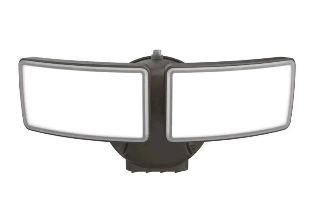 Feit 48-Watt 5000 Lumens Motion-Sensing Hardwired LED Bronze Security Flood L-C3
