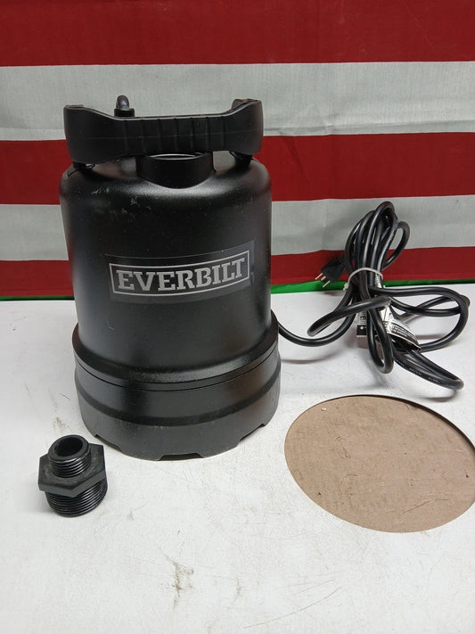 Everbilt 1/3 HP Submersible Aluminum Utility Pump