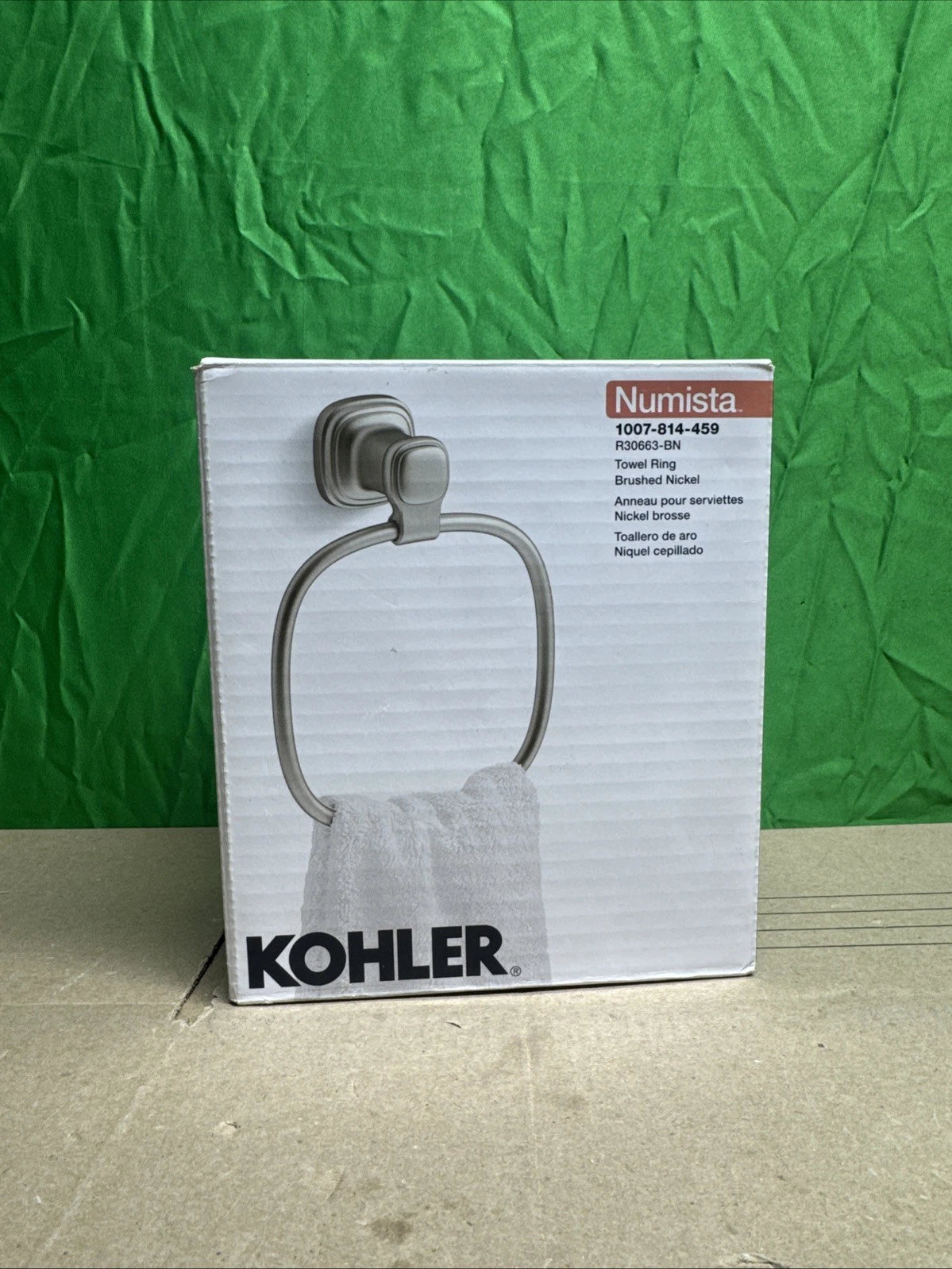Kohler Numista Towel Ring Brushed Nickel R30663-BN