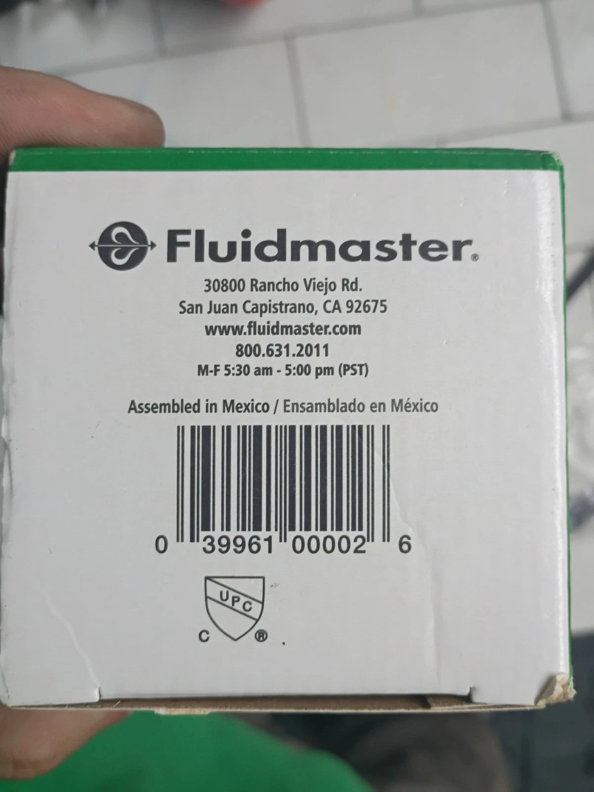 21pk PACK Fluidmaster 400A Universal Toilet Fill Valve Open Box