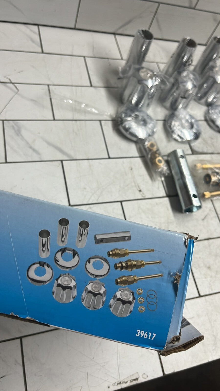 Danco 39617 Tub/Shower Remodeling Kit for Gerber - CHROME Open Box