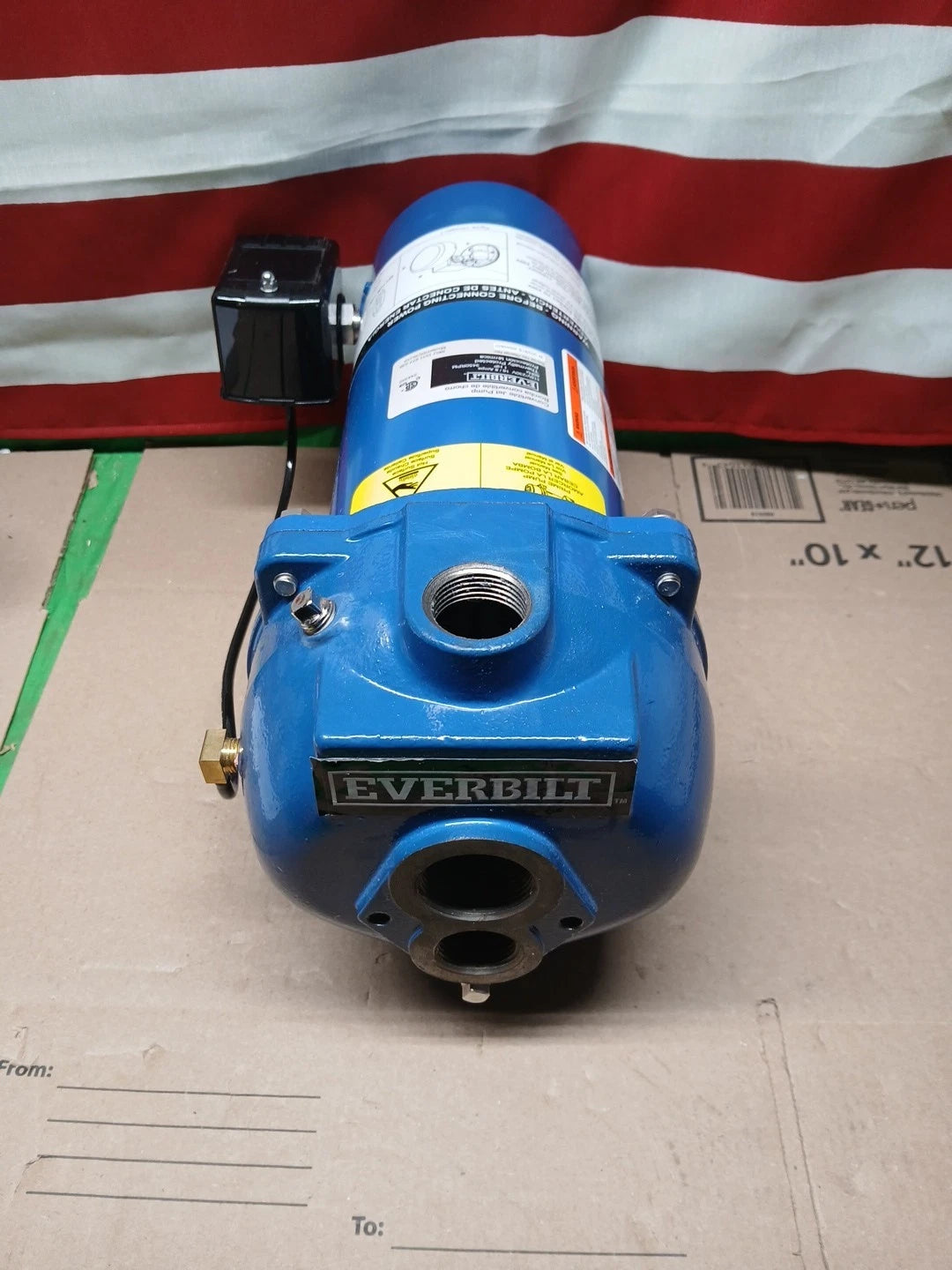 Everbilt 1 HP Professional Convertible Jet Pump NEW OPEN BOX