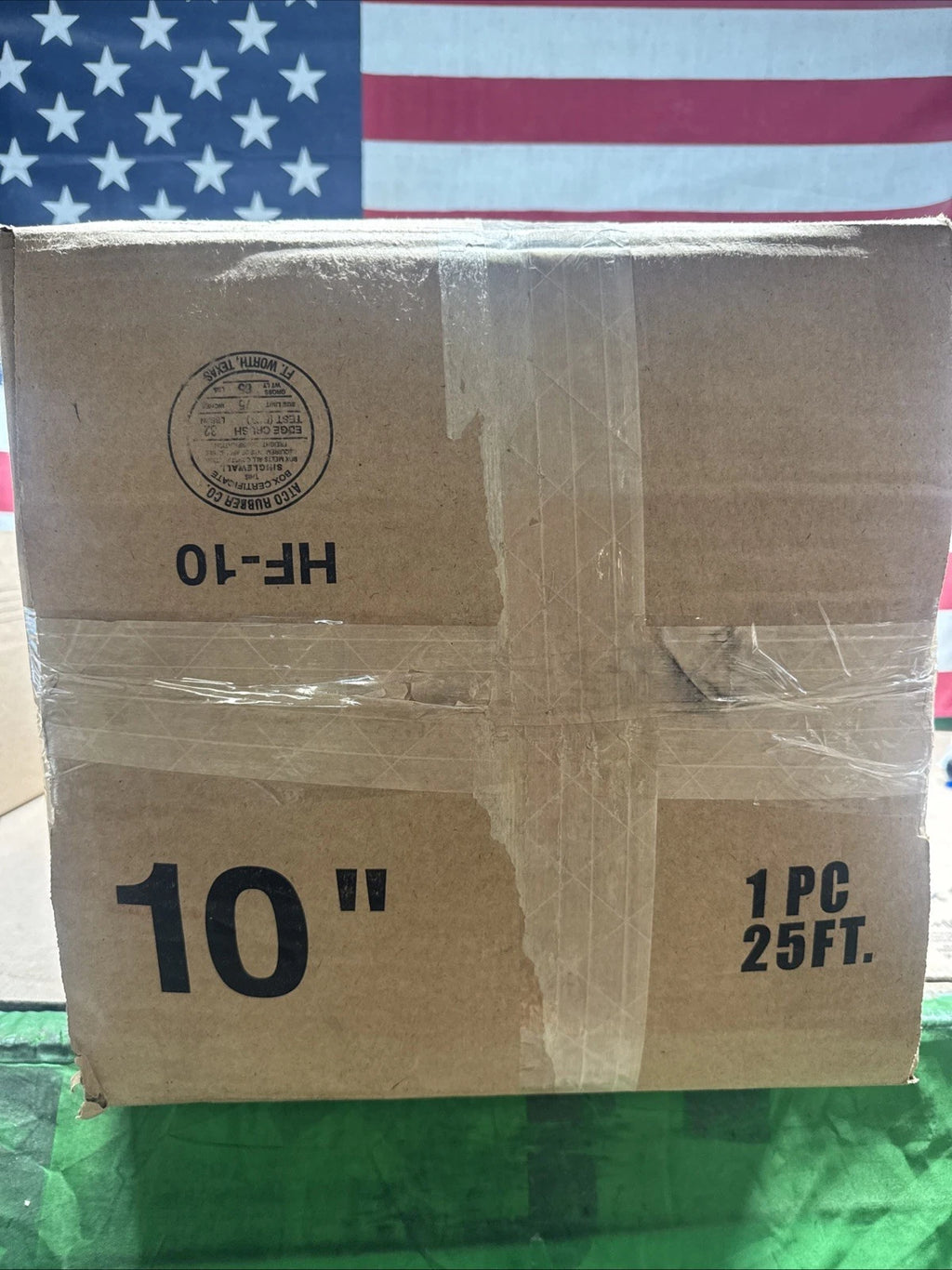 H&C FLEX 10 in. x 25 ft. Class 1 Insulated Flexible Air Duct R6 Silver Jacket