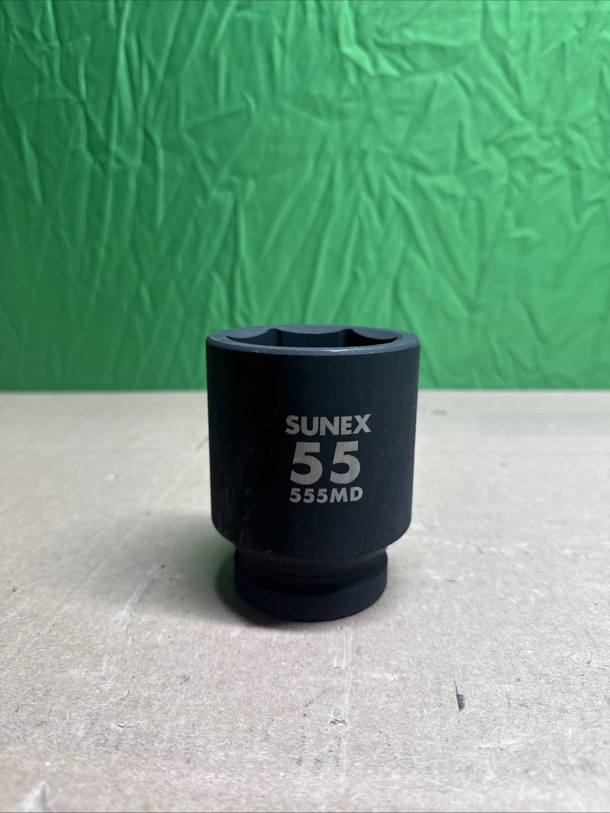 SUNEX TOOLS 555MD 1-Inch Drive by 55mm Deep Impact Socket Set 1"