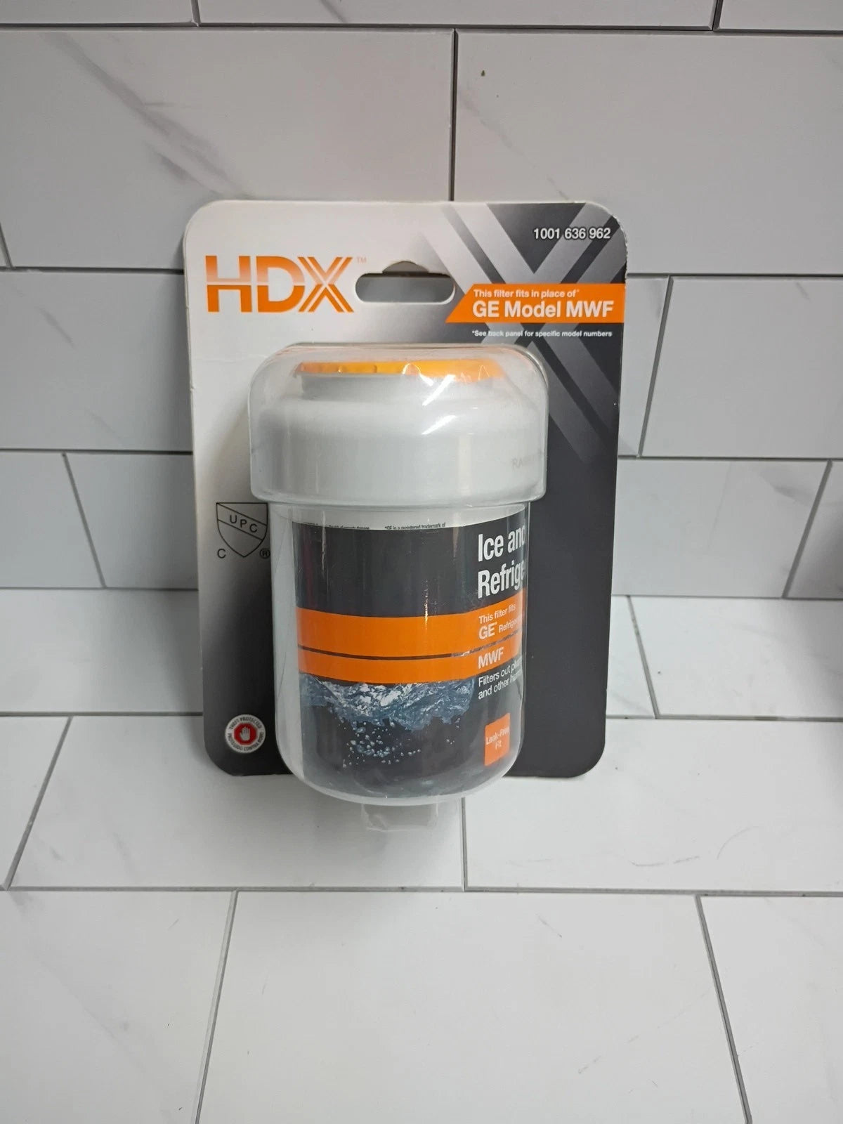 HDX HDX1PKDS0 Refrigerator Water Filter for GE Model MWF Appliances NEW