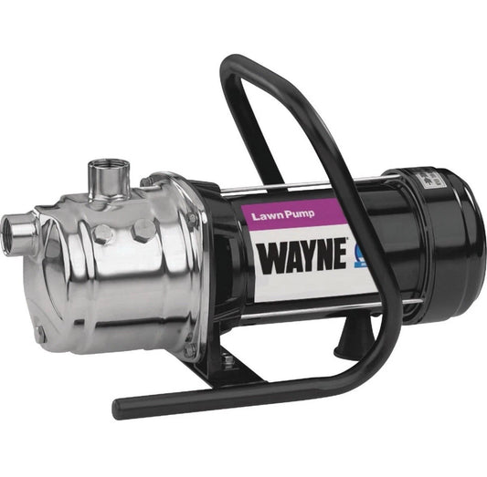 Wayne PLS100 14.1 GPM 60 PSI 120V Stainless Steel Portable Sprinkling Pump 1 HP