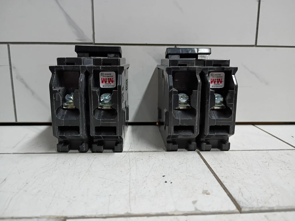 (2 Packs) DPSquare HOM225 25 Amp 2-Pole Circuit Breaker Homeline OB