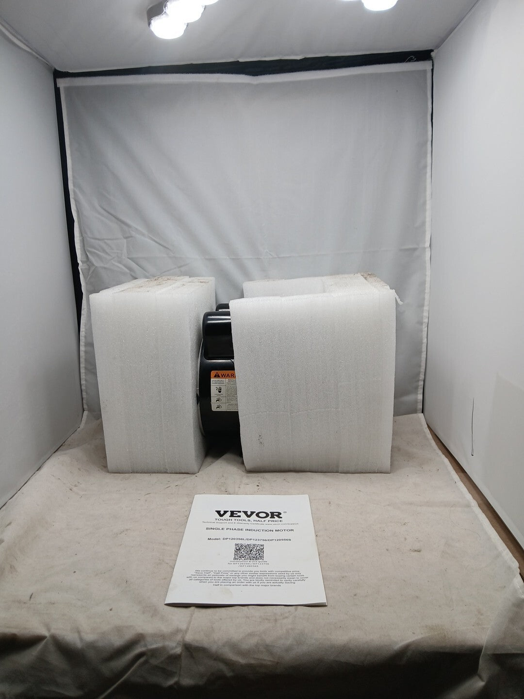 Induction  motor Model #DP120356l  VEVOR NEW OB Tested Work Great