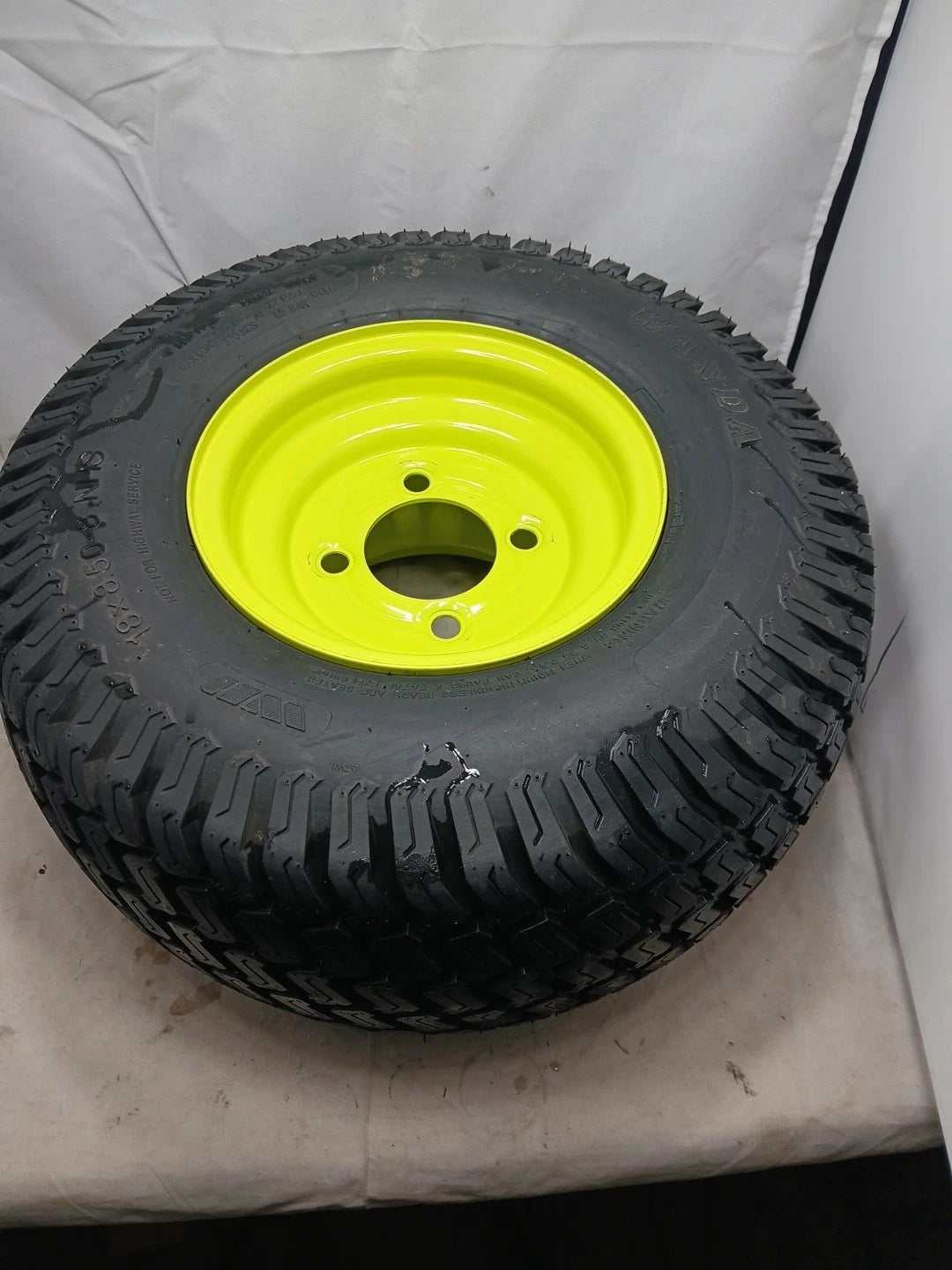 Rear Wheel And Tire For Ryobi Z54Li And Z42Li 80V Zero Turn Lawn Mower