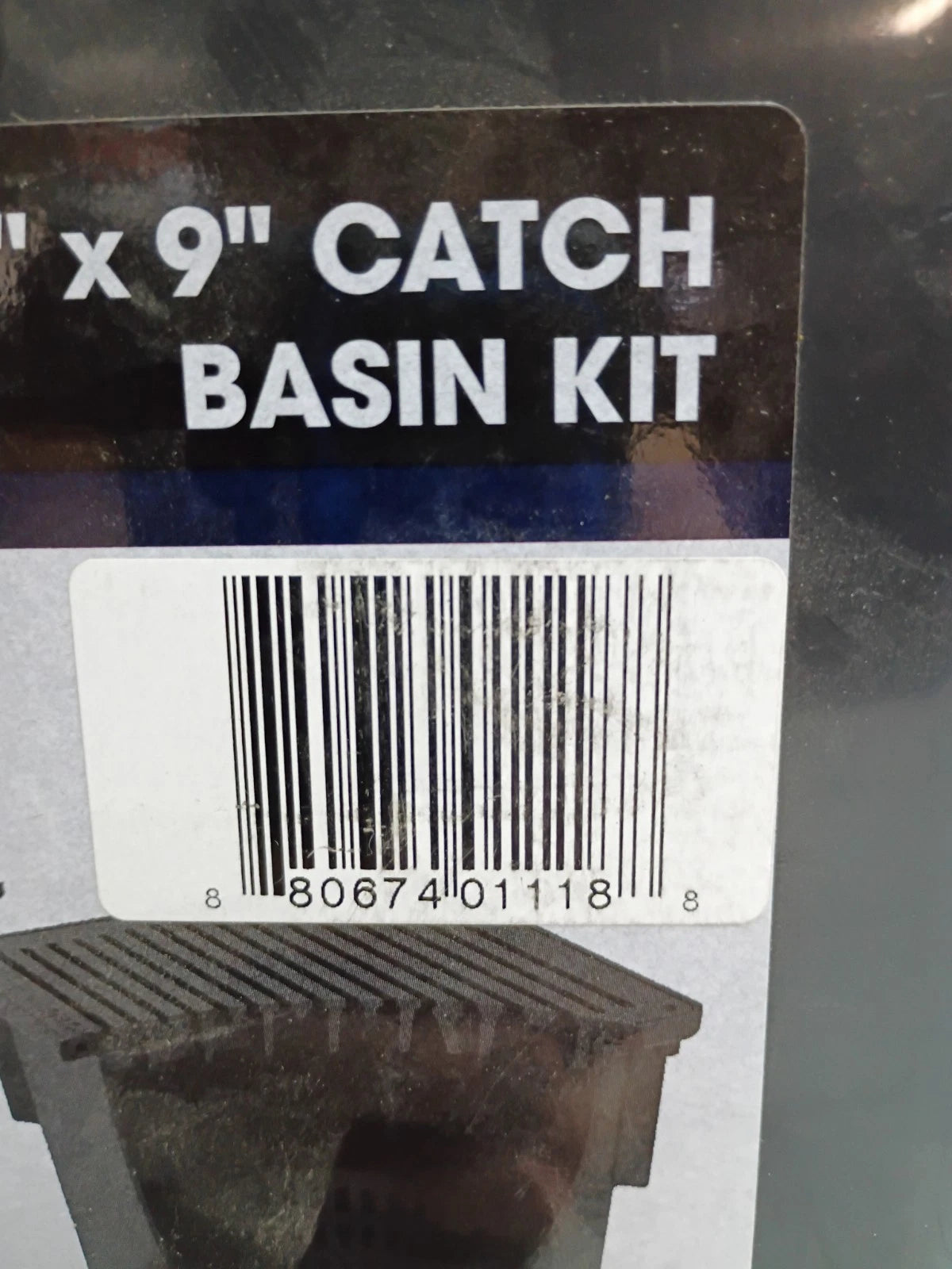 RELN 001118 9 in. x 9 in. x 11.2 in. Catch Basin Kit 2.6 Gallon NEW OPEN BOX
