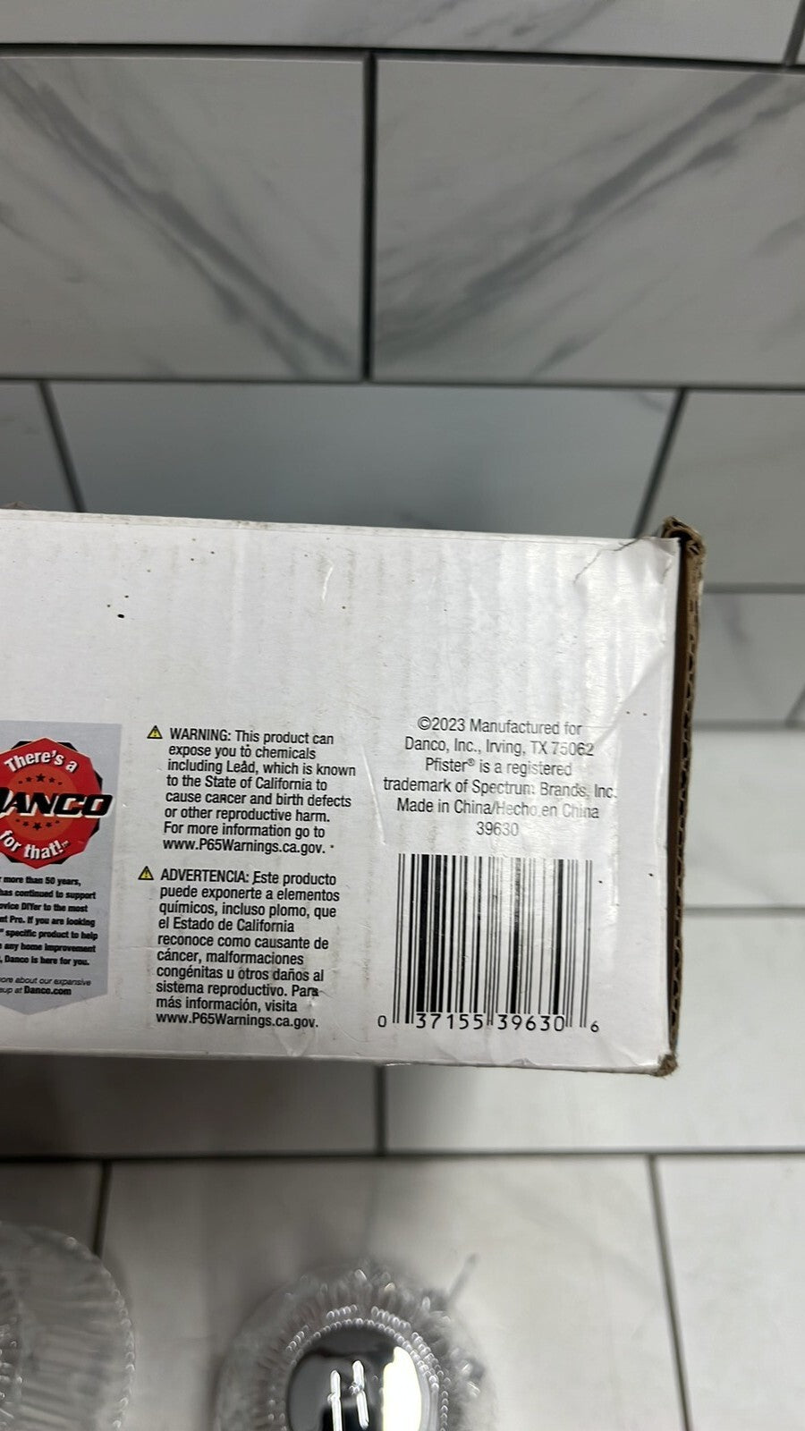 Danco 39630 Tub/Shower Remodeling Kit for Pfister Windsor OPEN BOX