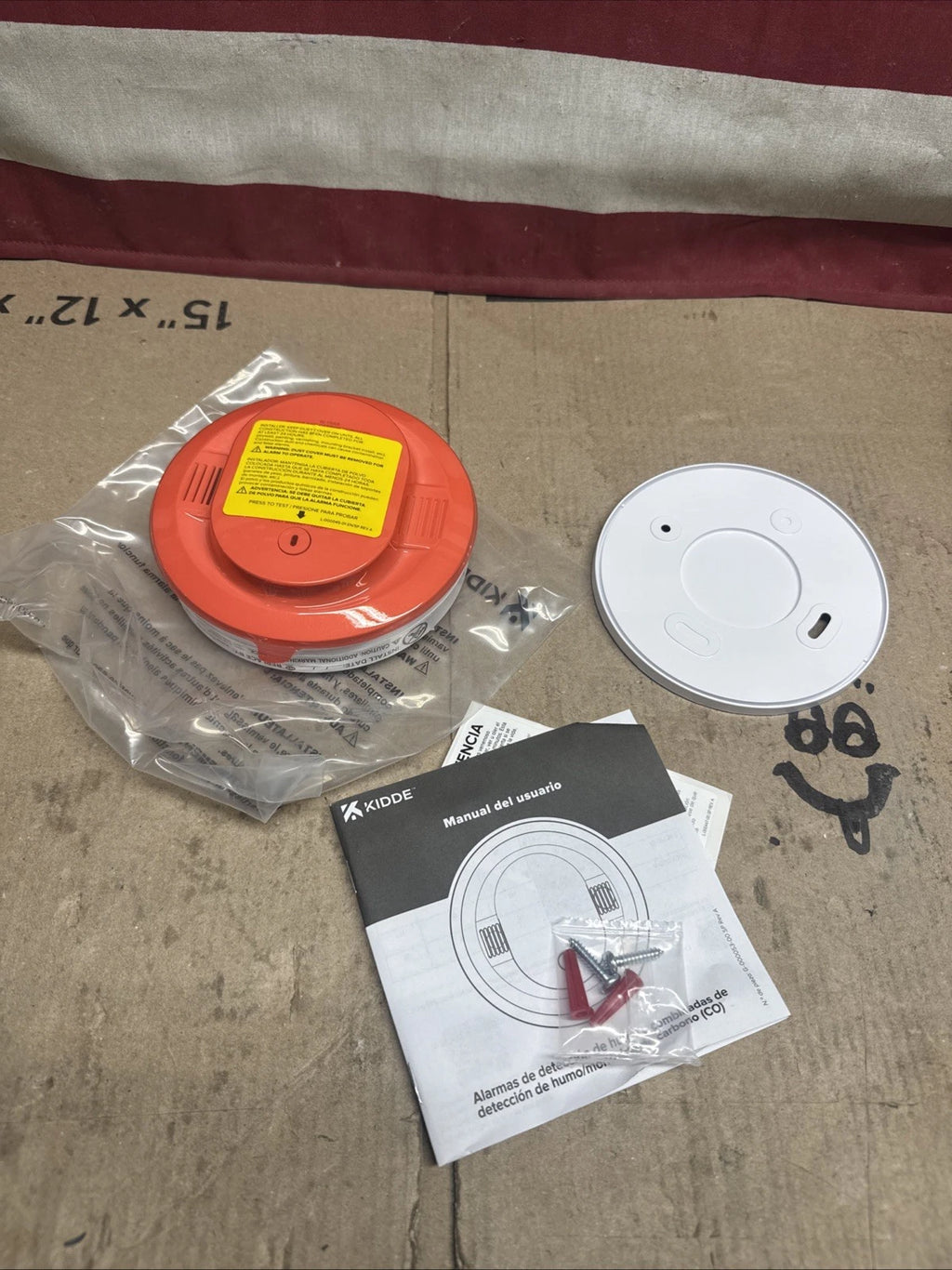 Kidde Smoke & Carbon Monoxide Detector 30CUD10, 10-Yr Battery