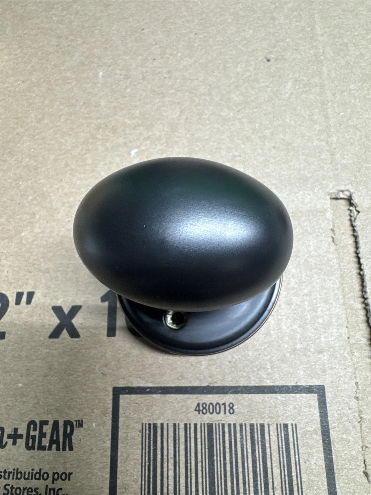 6 Pack Copper Creek Egg Passage Hall/ Closet Door Knob In Tuscan Bronze EK2020TB
