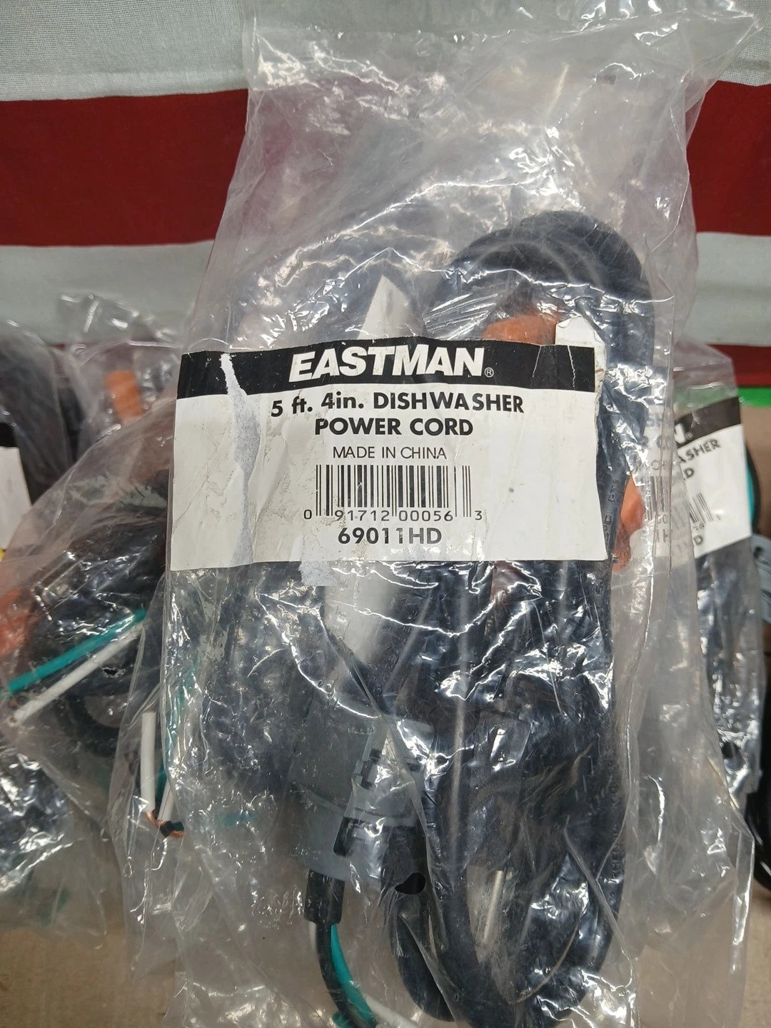 Lot Of 28 5 Ft 4 In | 3 Wire Dishwasher Power Cords