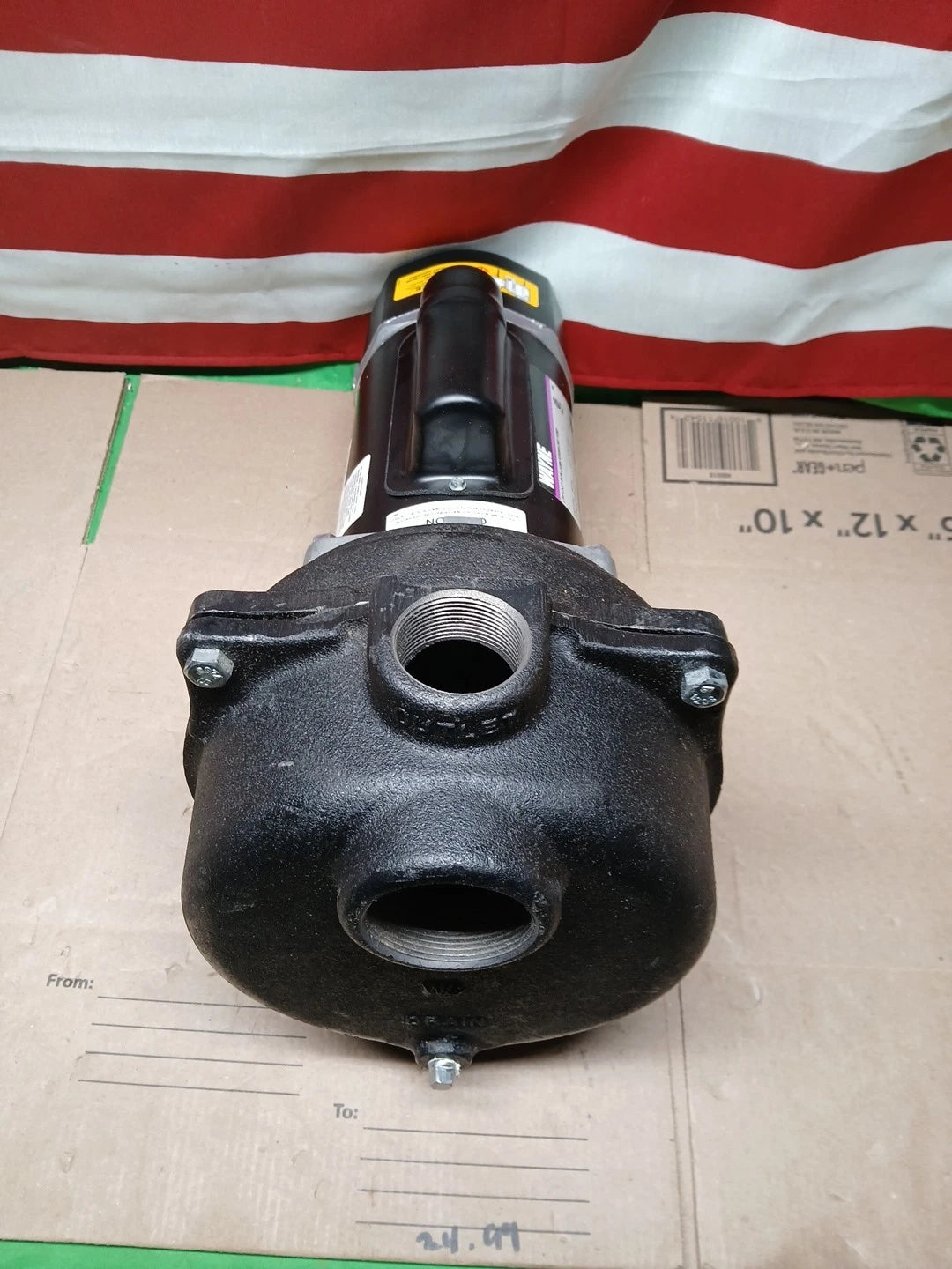 Wayne 2 HP Permanent Lawn Sprinkler Pump New-Open Box....