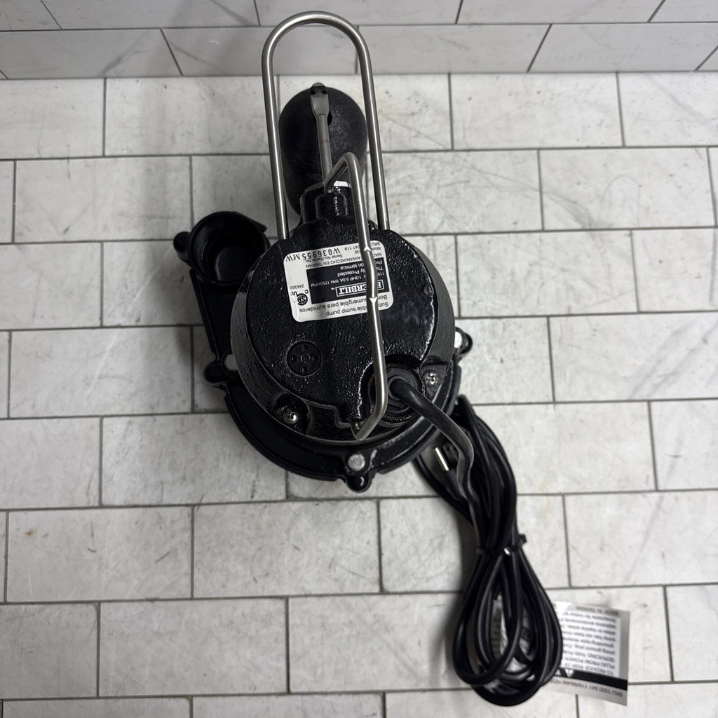 Everbilt HDS30 - 1/3 HP Cast Iron Submersible Sump Pump New Open Box