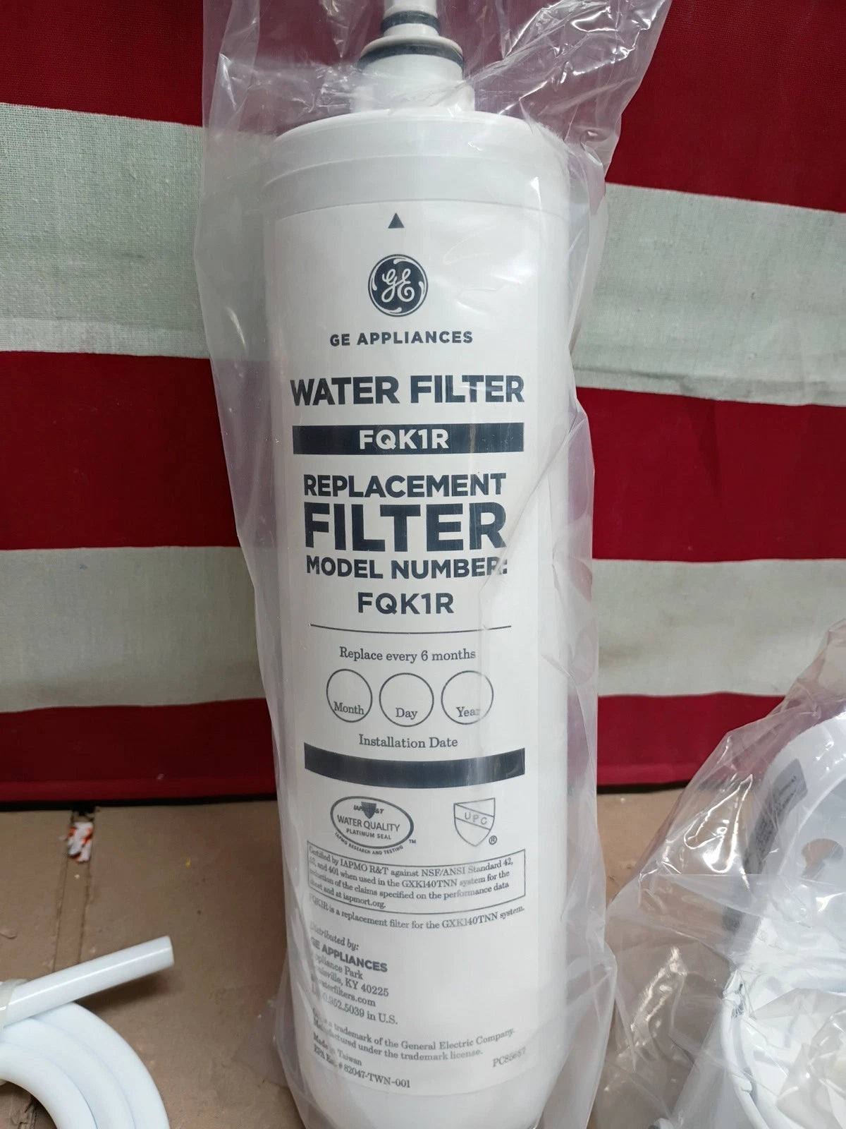 GE Under Sink Single Stage High Flow Water Filtration System GXK140TNN.